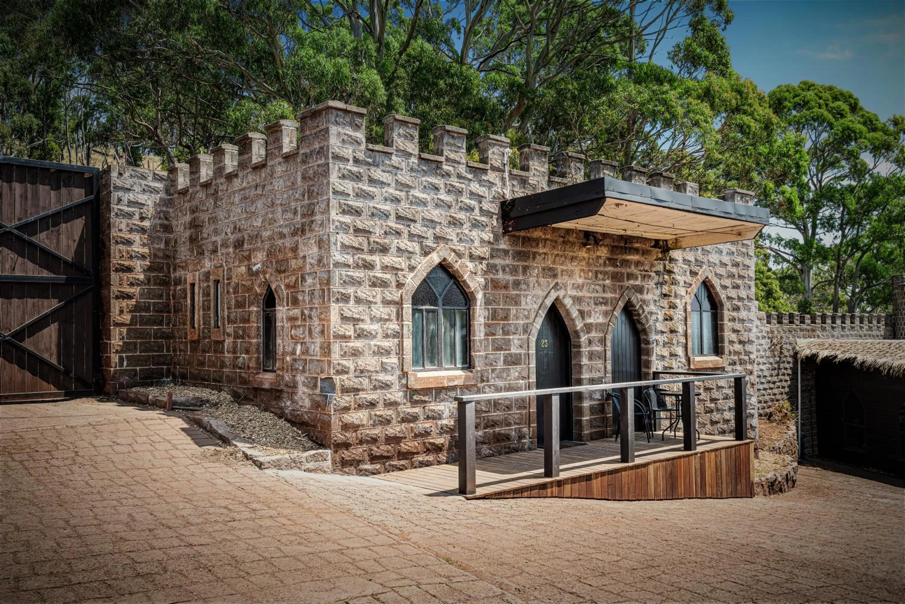 Property building in Big4 Kryal Castle Holiday Park Ballarat
