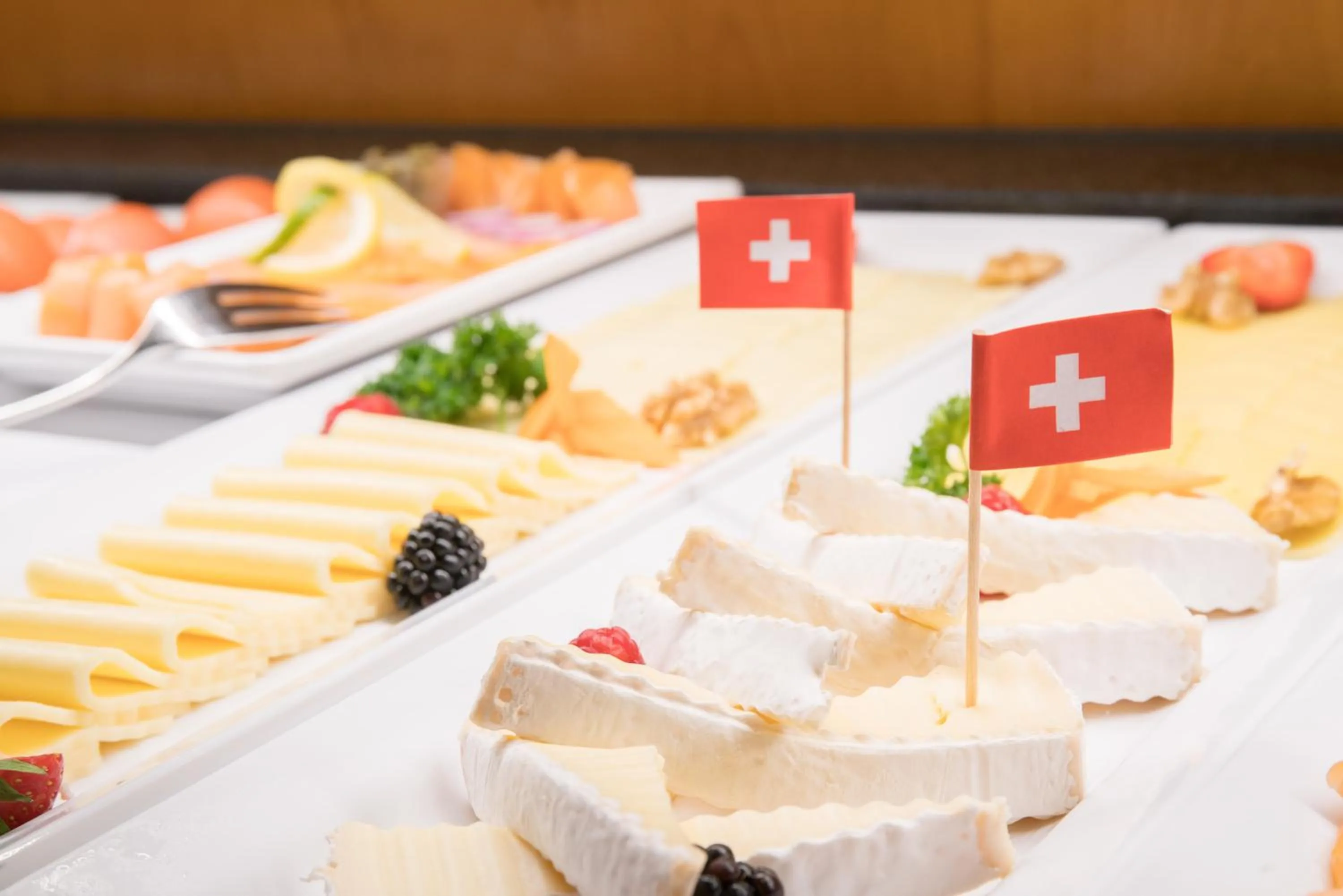 Buffet breakfast in Best Western Hotel Rebstock