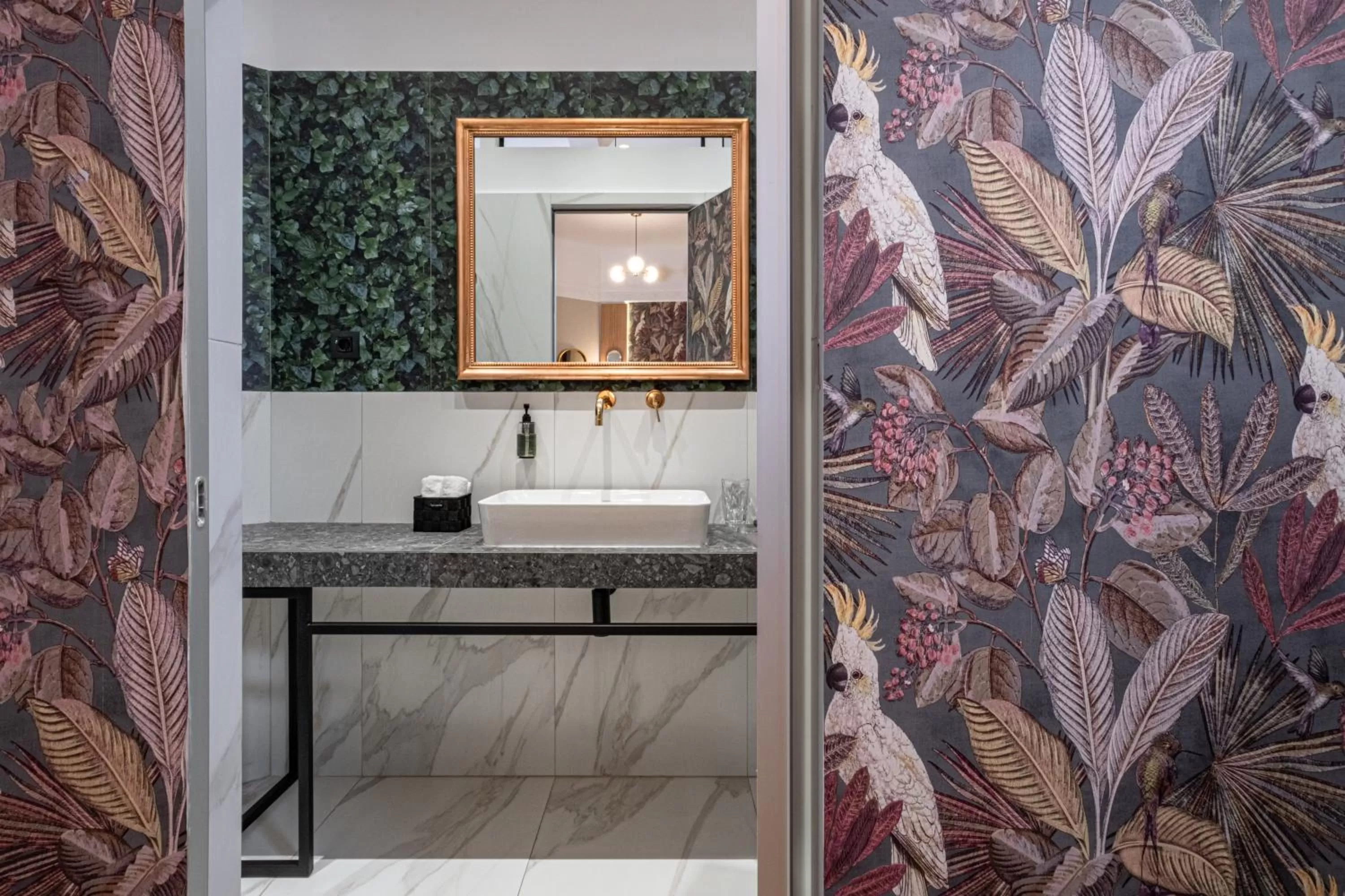 Bathroom in Belle Epoque Suites