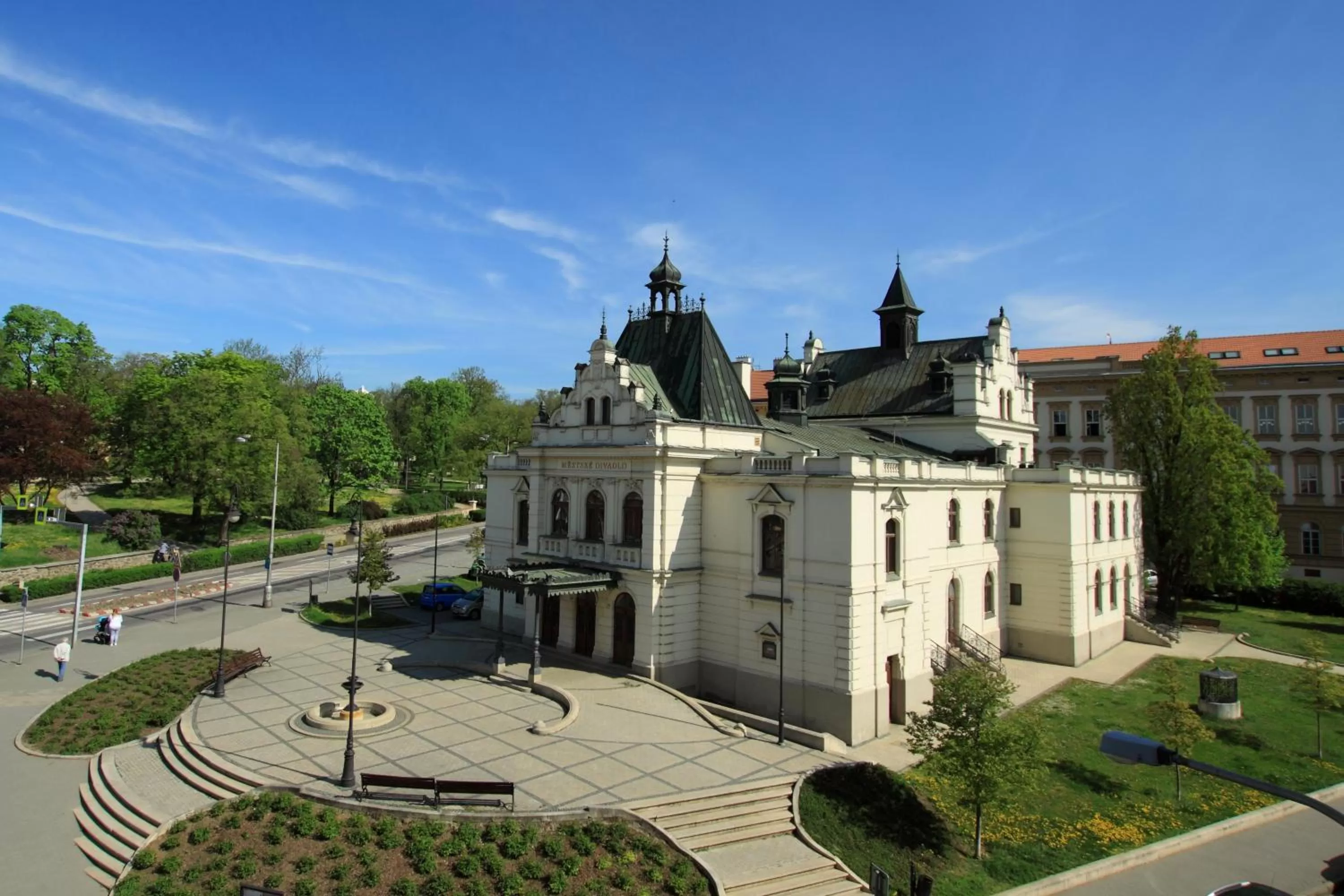 City view in Hotel U Divadla