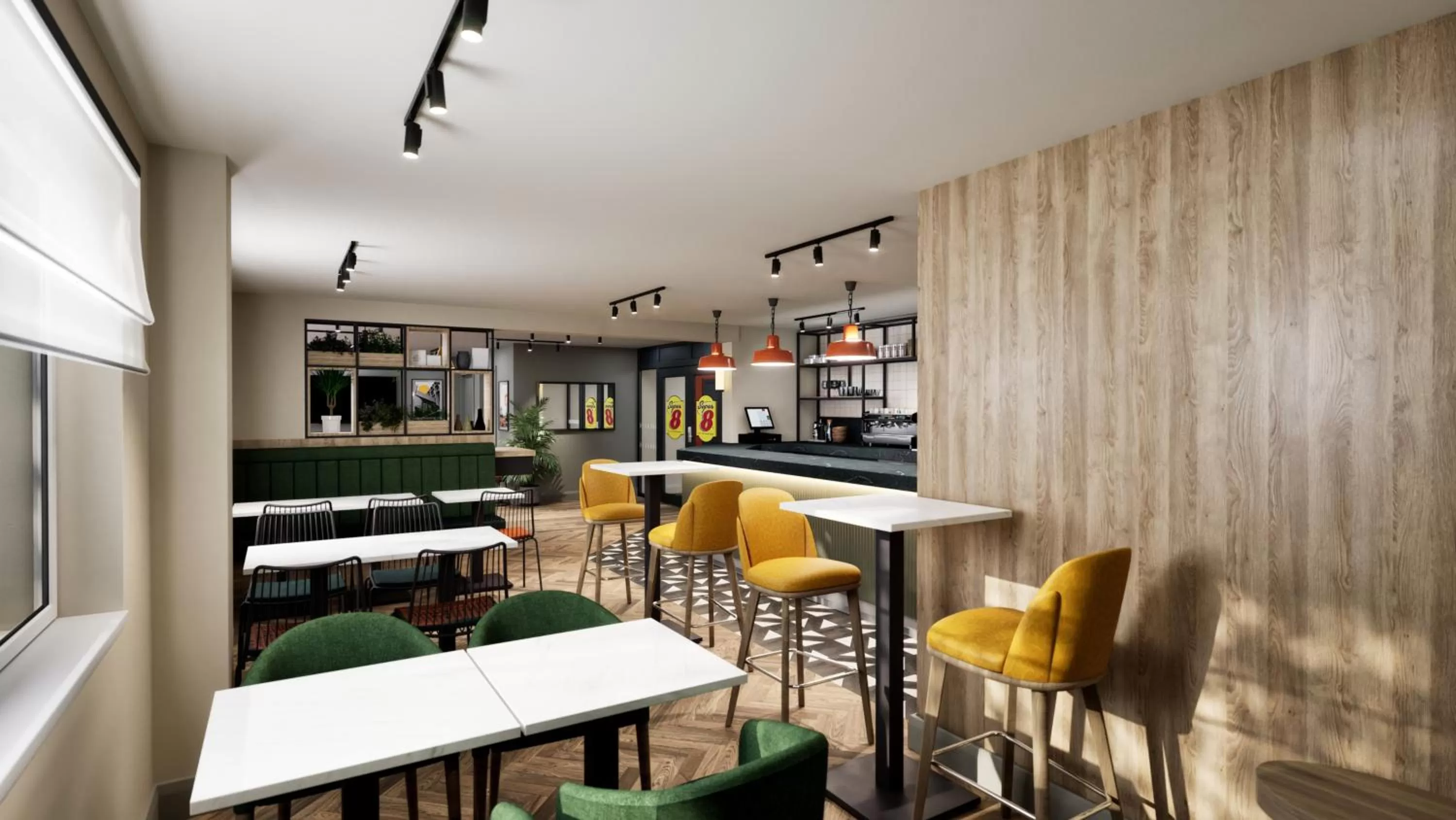 Restaurant/places to eat in Super 8 by Wyndham Chester East