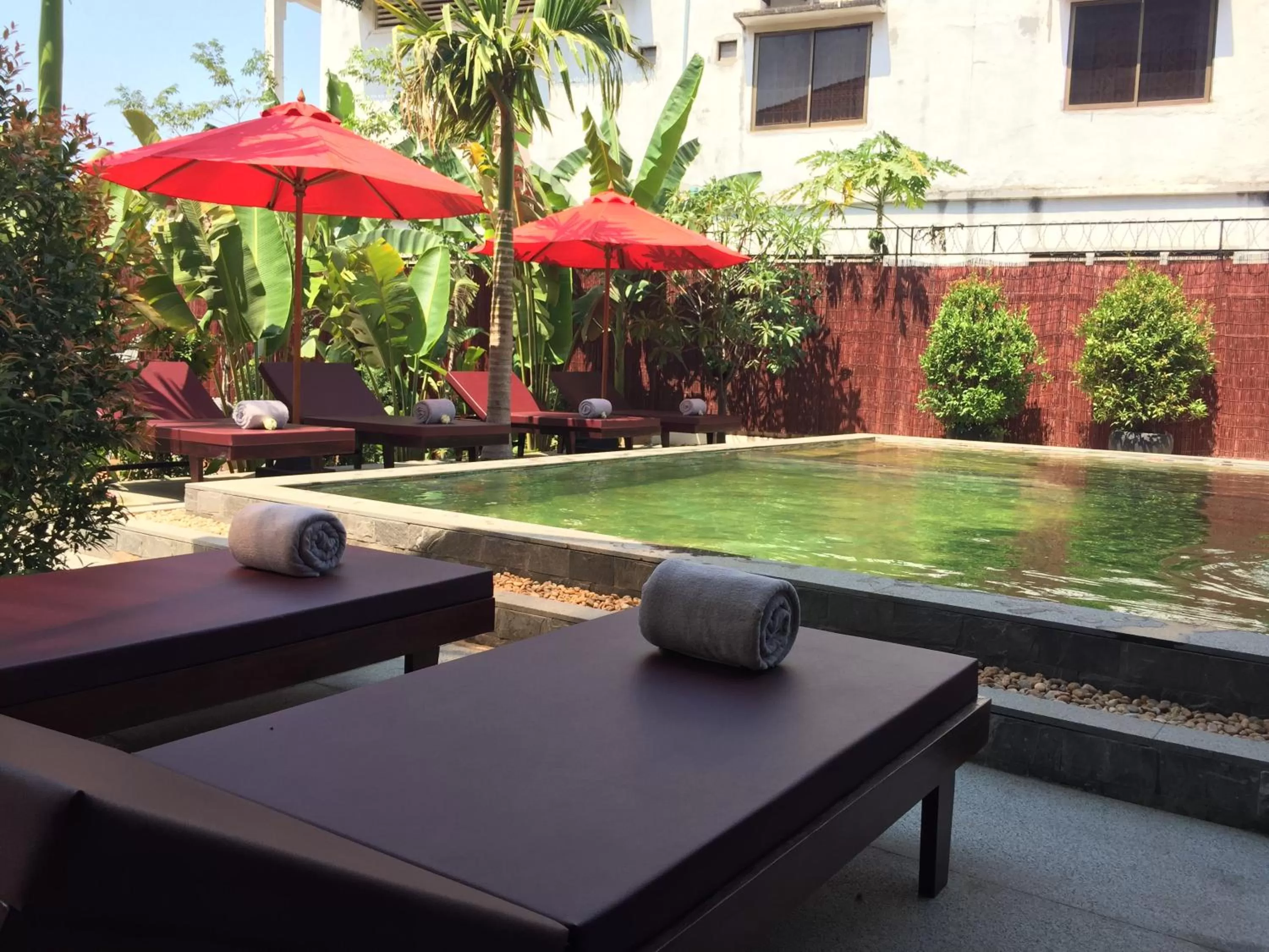 Swimming pool in BB Angkor Residence