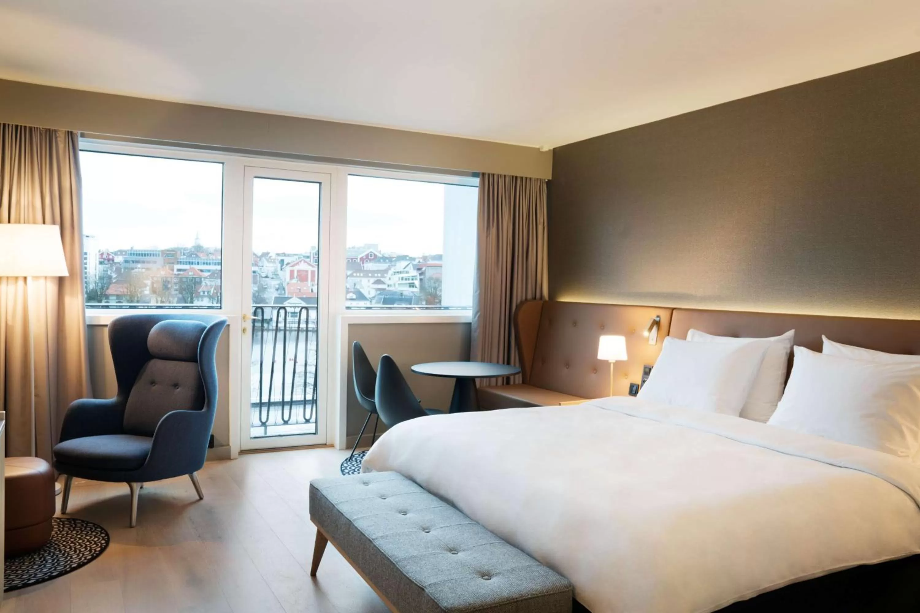 Photo of the whole room, Bed in Radisson Blu Atlantic Hotel, Stavanger