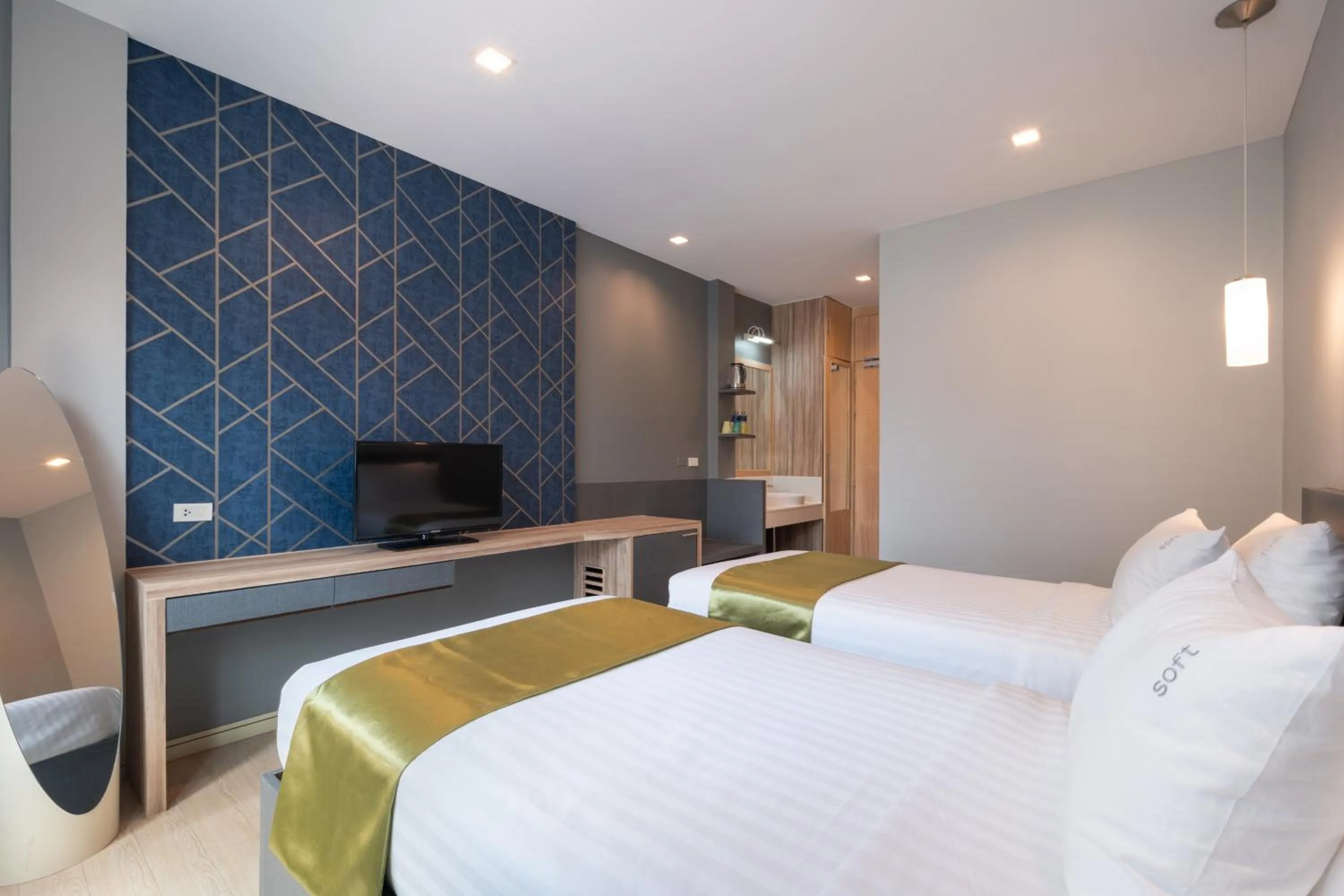 Bed in iCheck inn Gems Center Silom