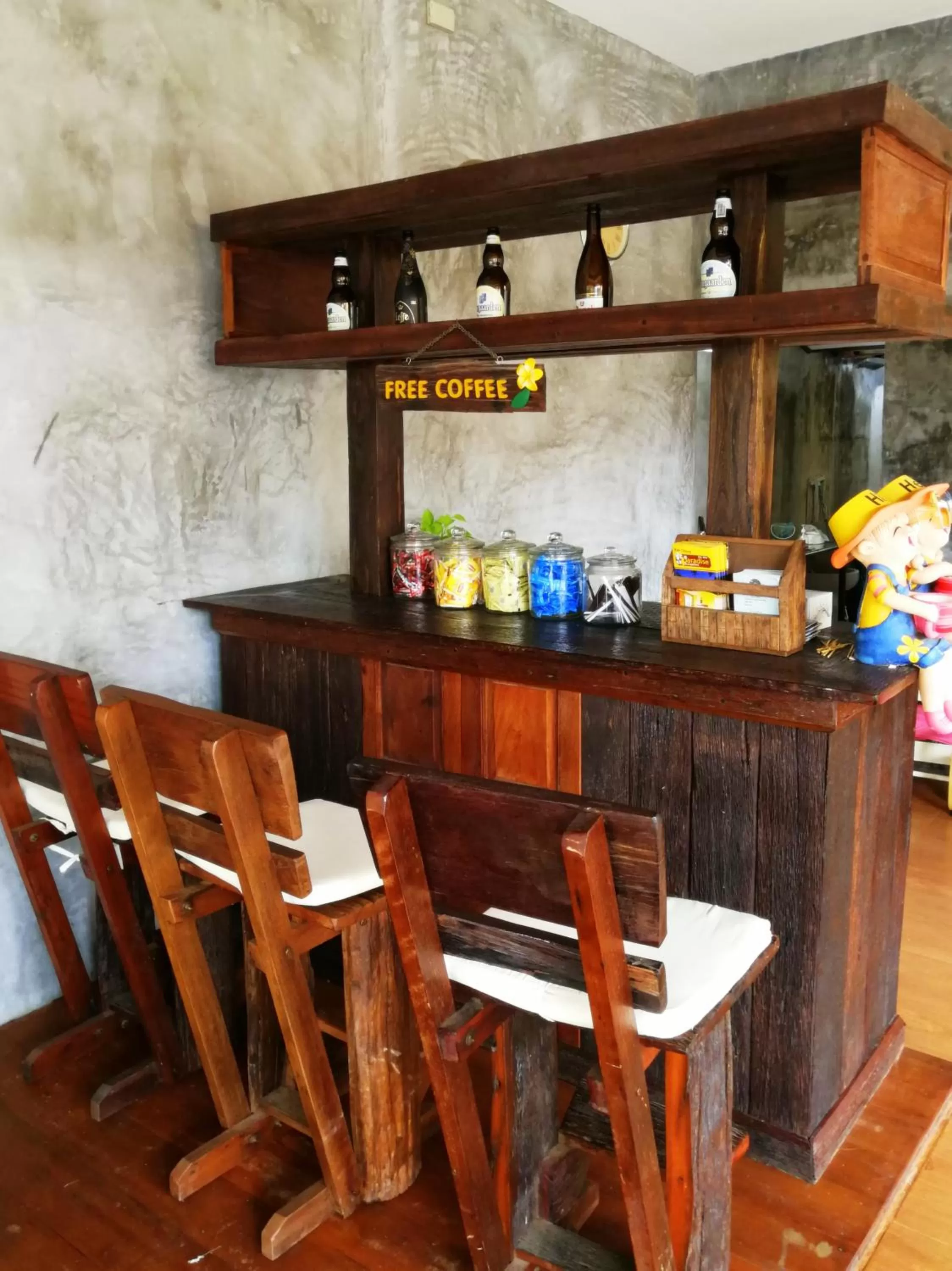 Non alcoholic drinks in Paradise Bungalows