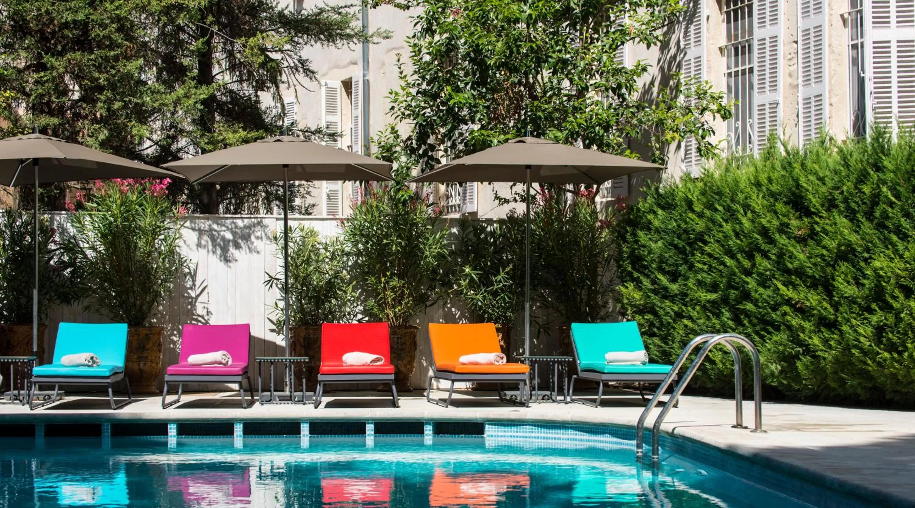Swimming pool in Jules César Hotel & Spa Arles - MGallery Collection