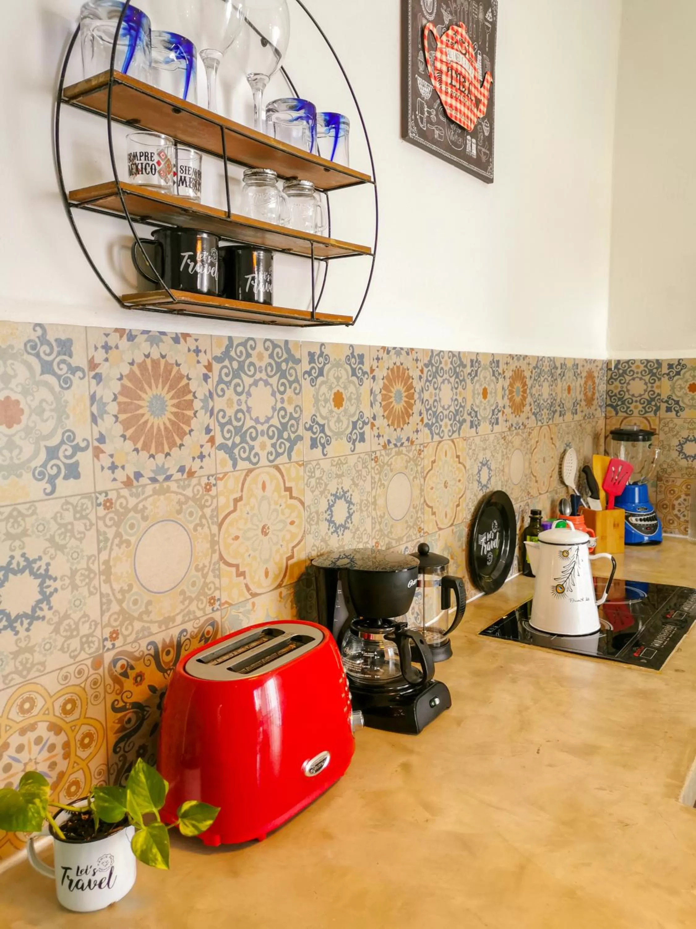 Kitchen or kitchenette in Les Suites Calle 2 by Galian