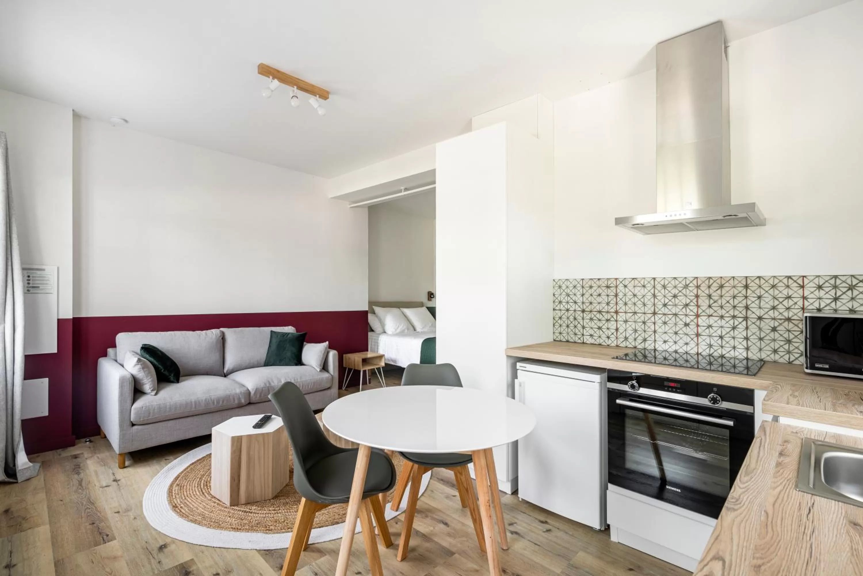 Living room in Résidence Ker Enia Meublés de Tourisme