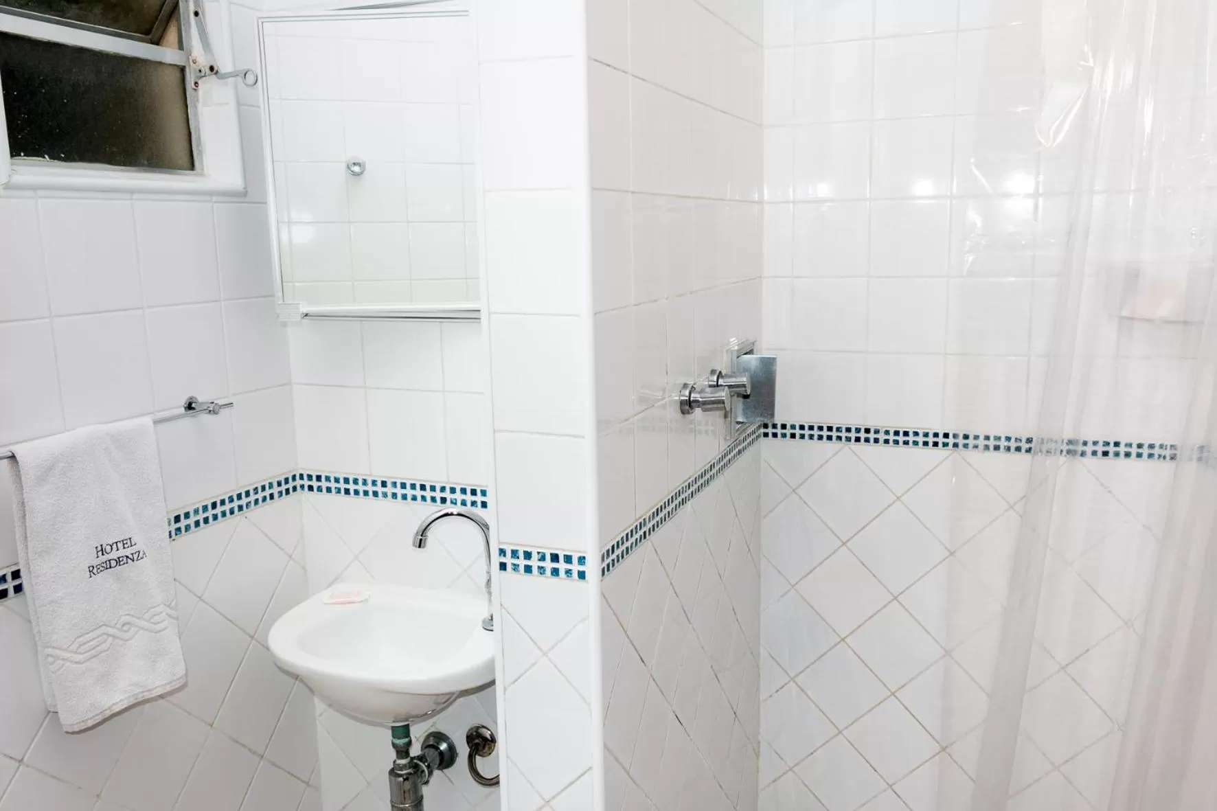 Bathroom in Hotel Residenza - 400m do inicio da Av Paulista e Metrô Paraiso