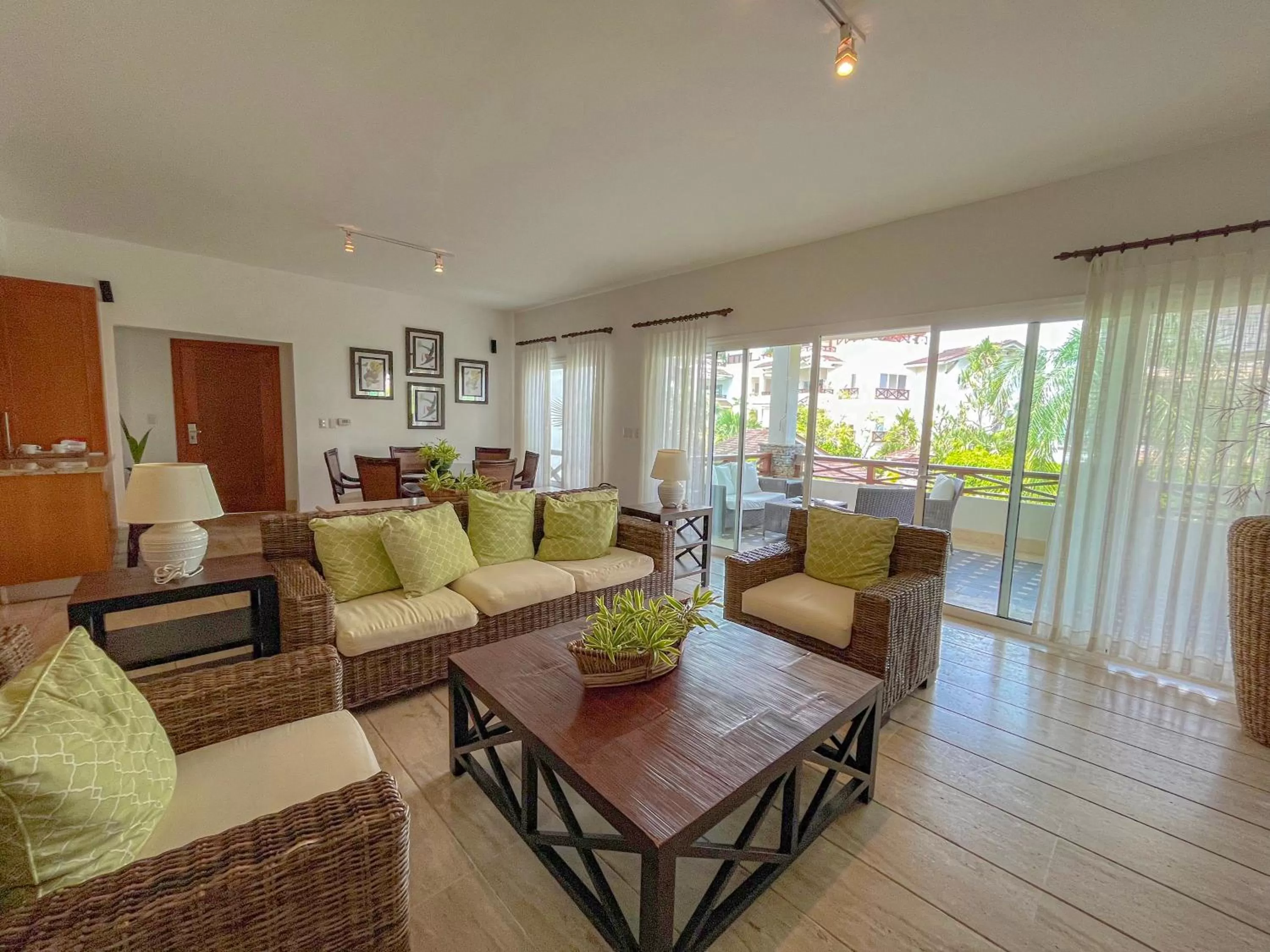 Living room in Xeliter Balcones del Atlantico - Las Terrenas