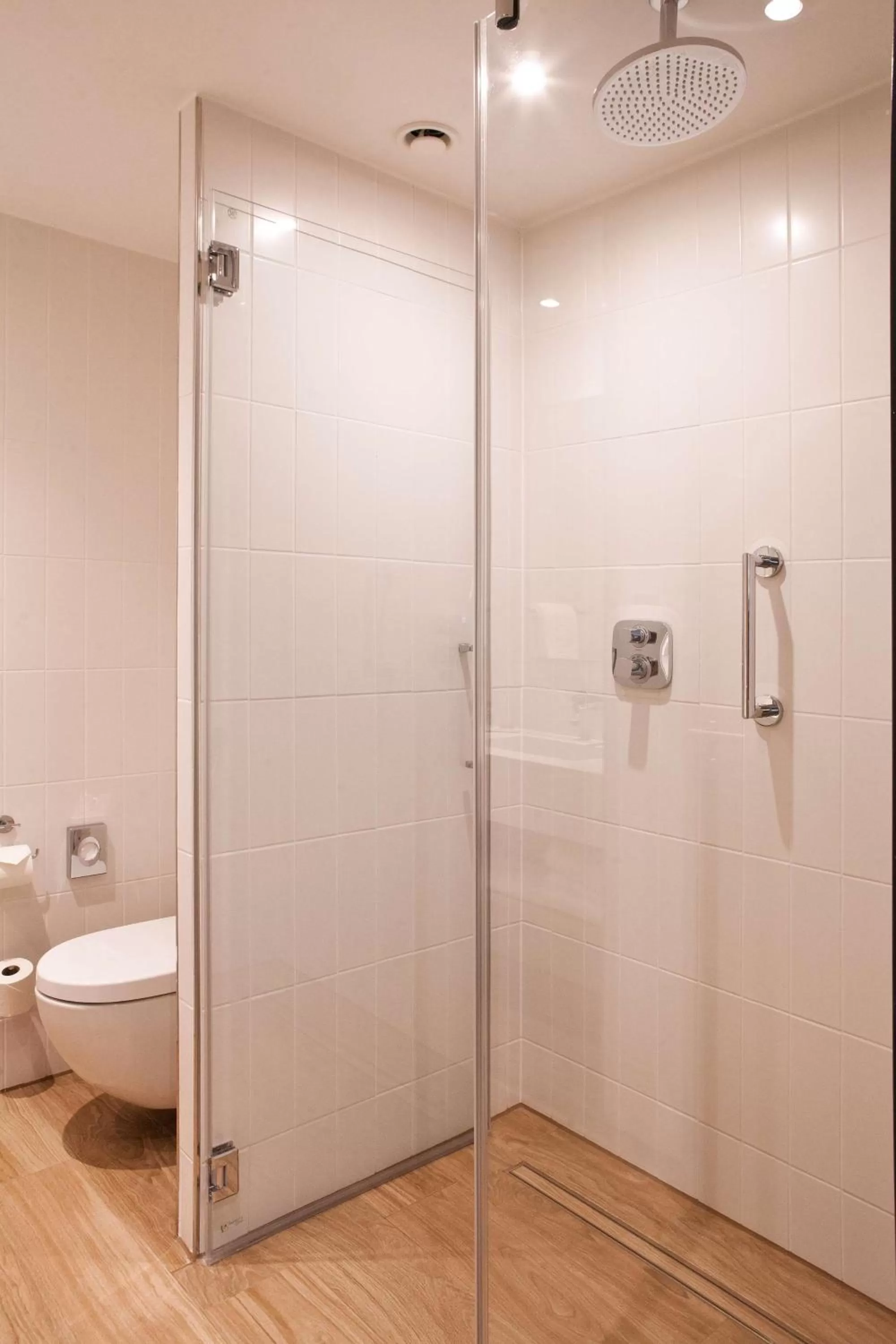 Shower in Hilton Garden Inn Munich Messe