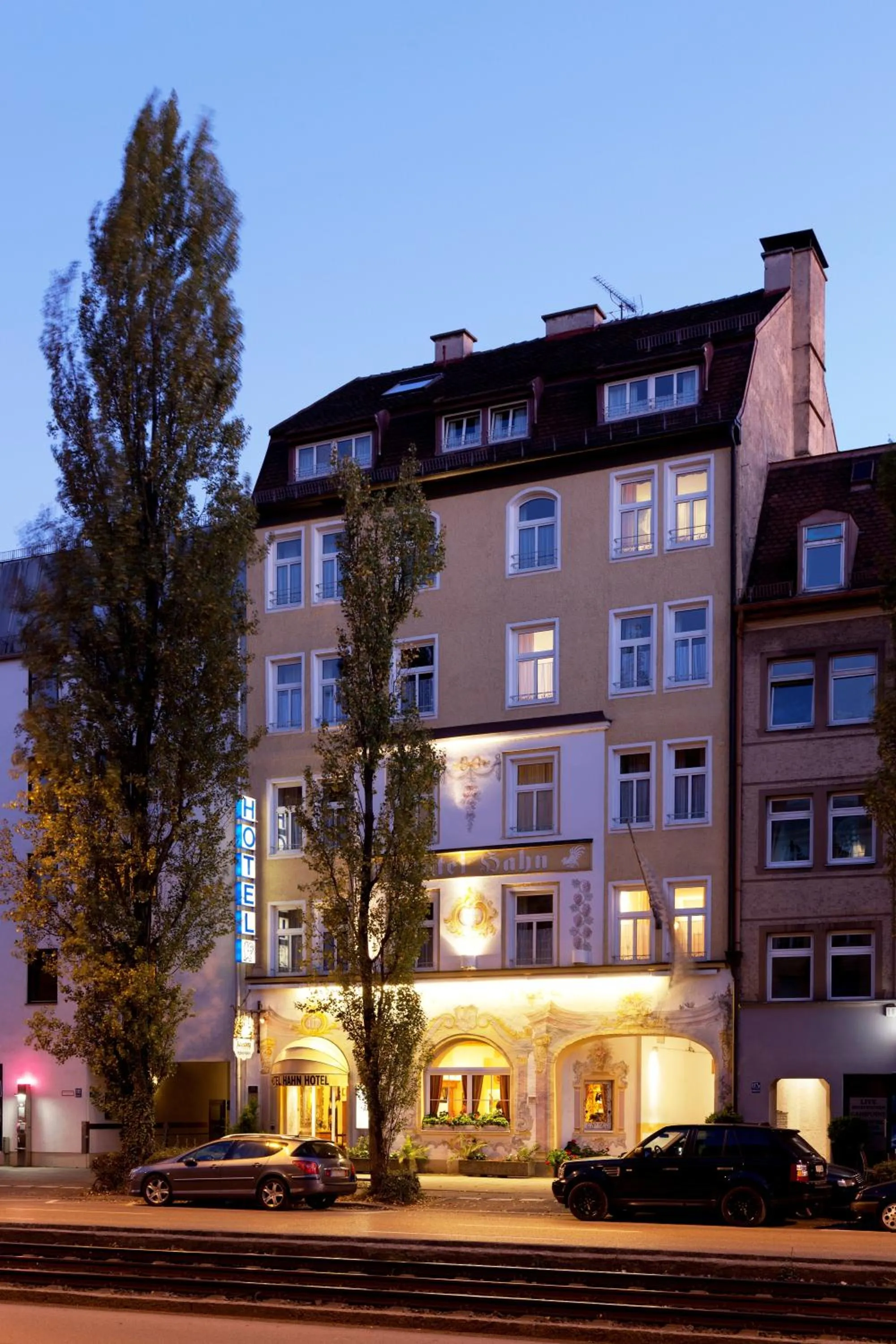 Facade/entrance in Hotel Hahn