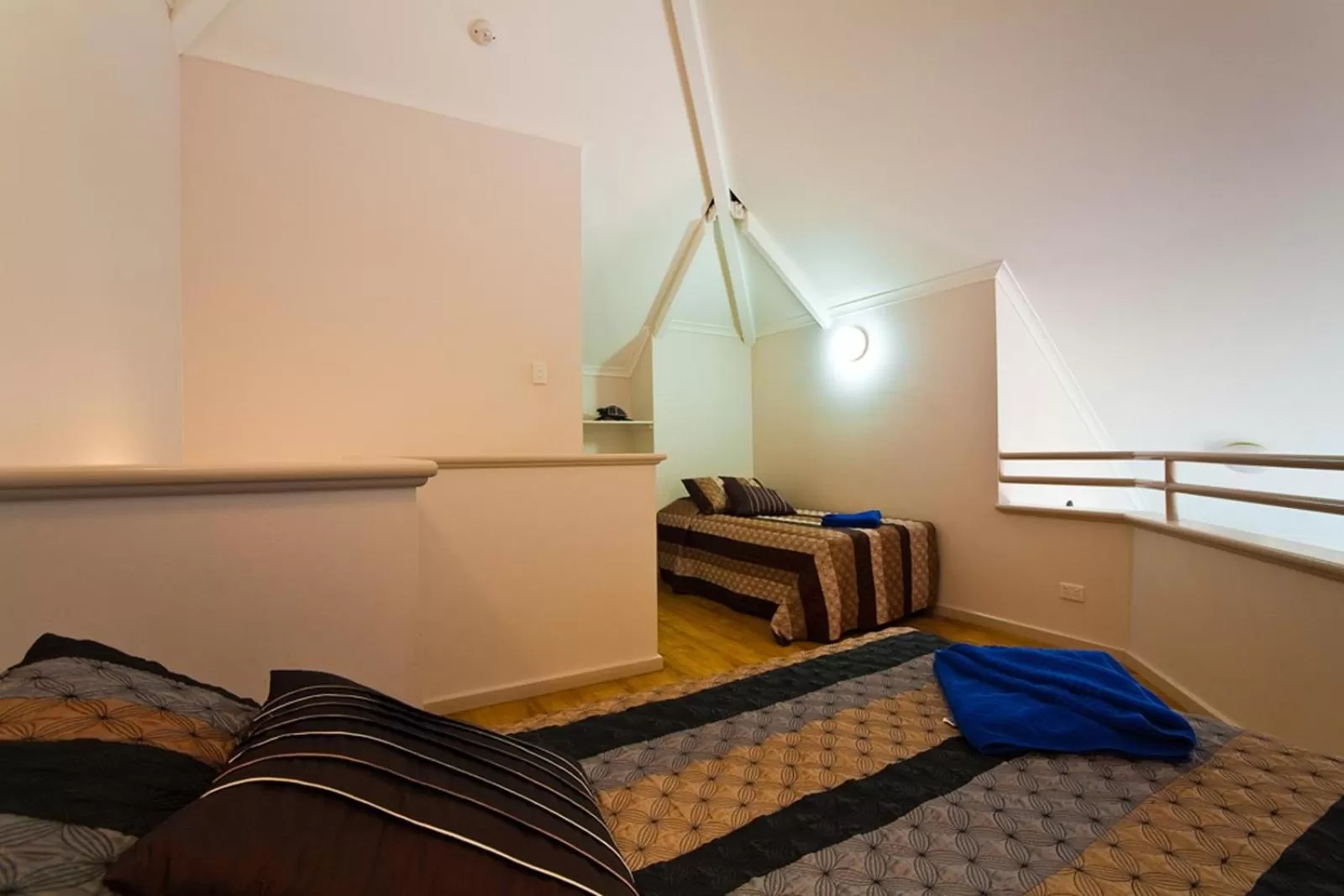 Bed in Potshot Hotel Resort