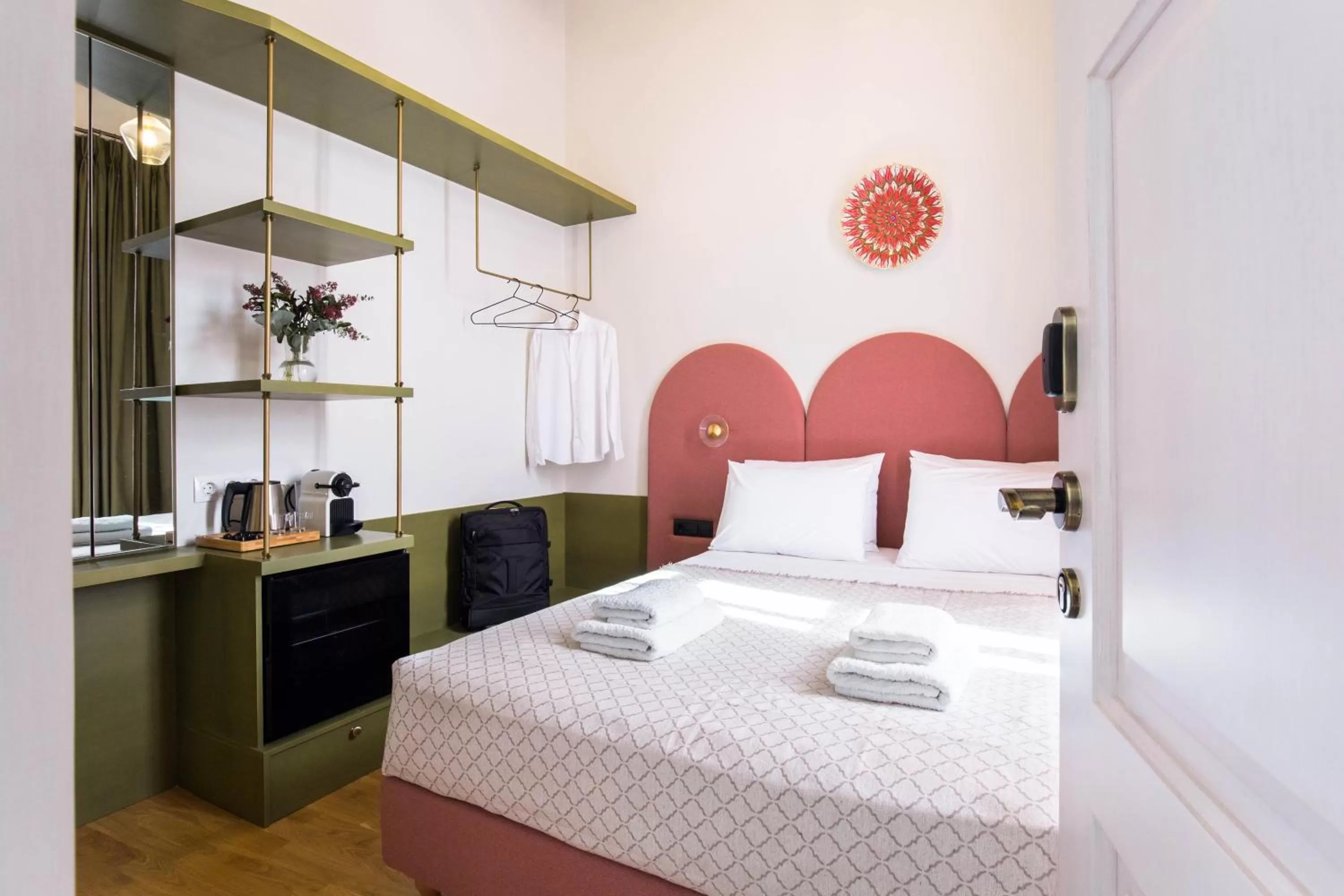 Bed in Neratze Hammam Suites