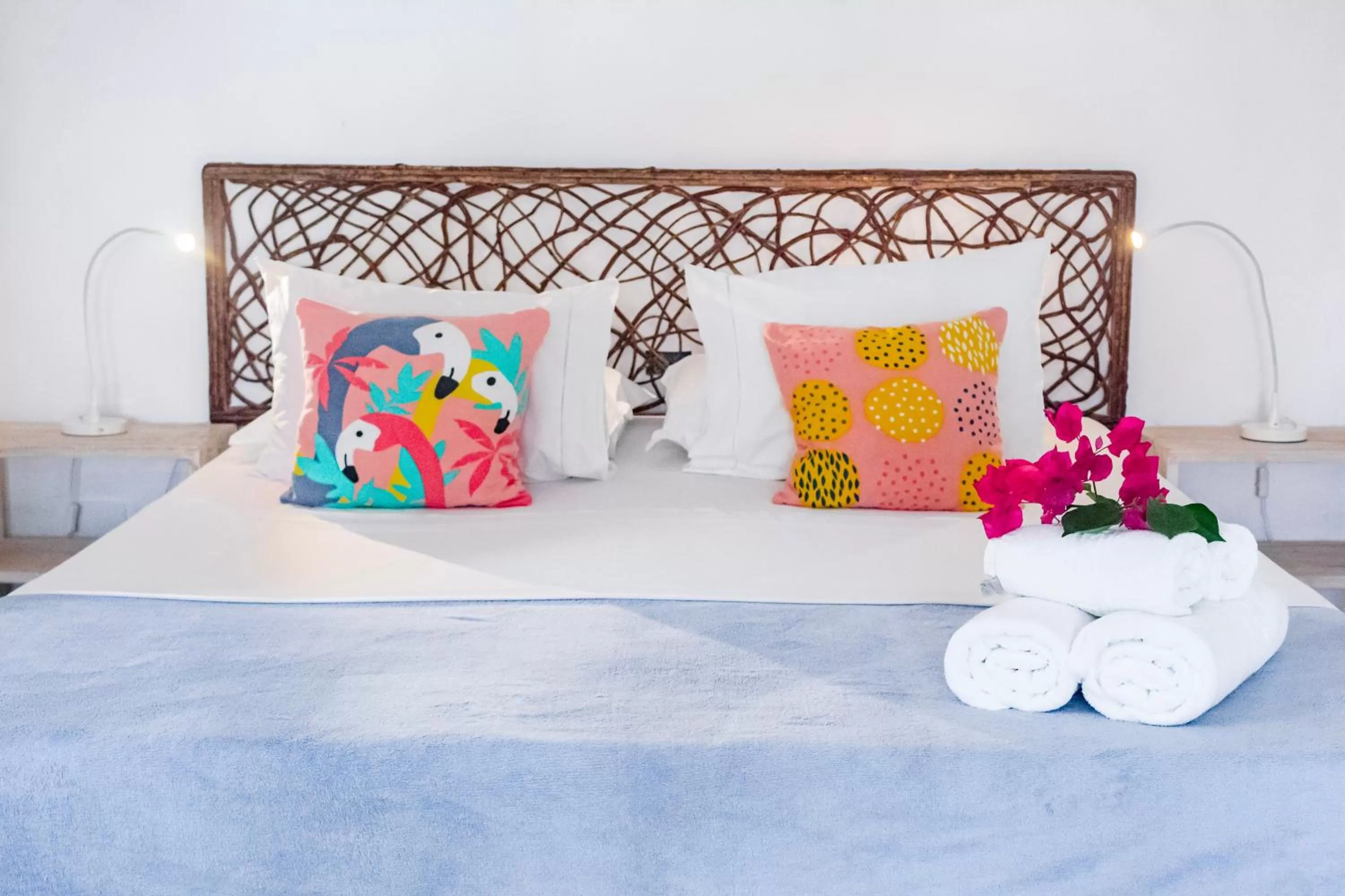 Bed in Pousada Villa Tatuamunha