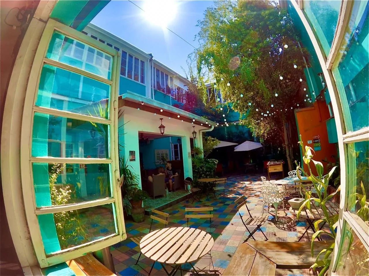 Property building in Hostal Providencia