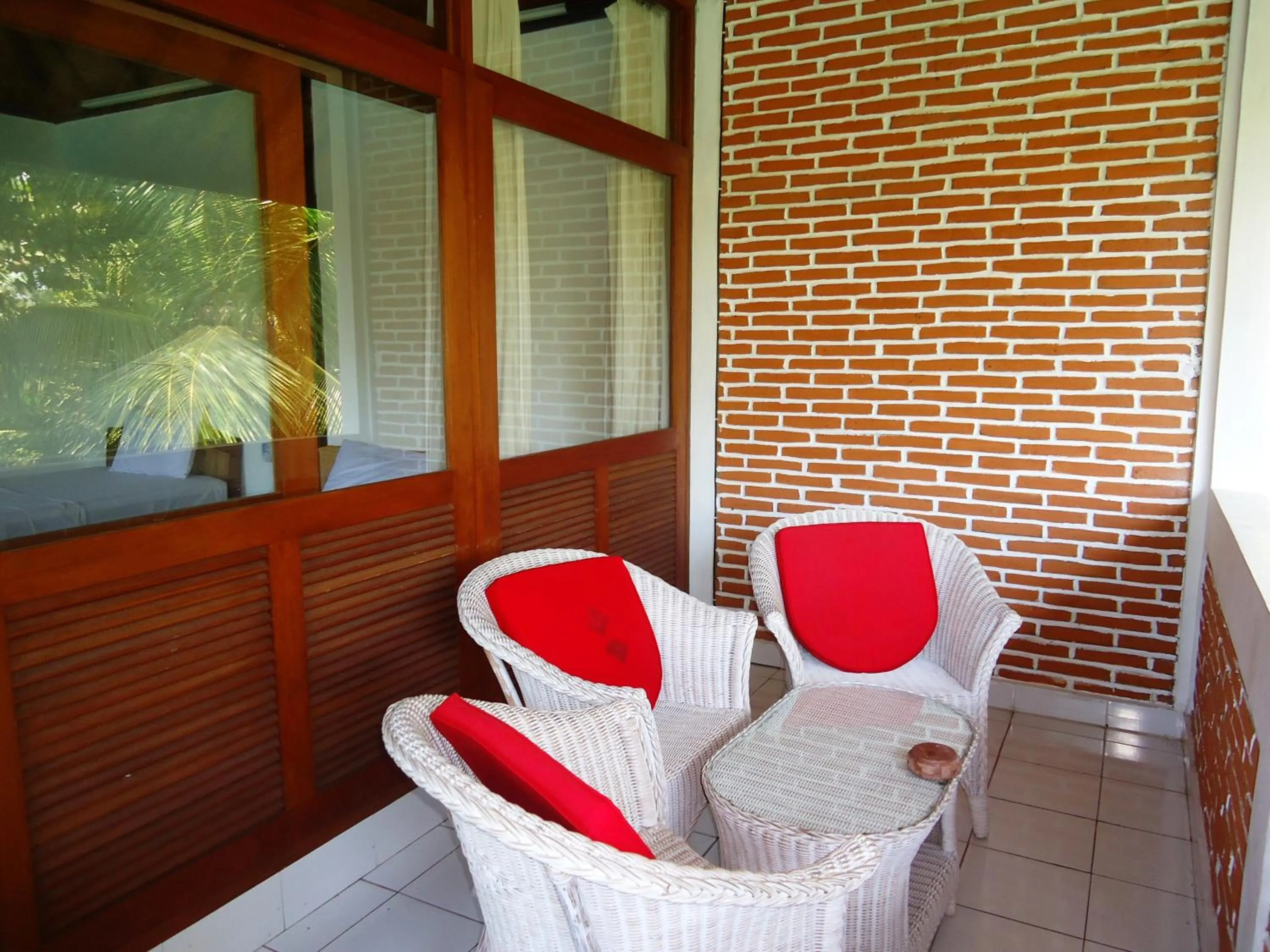 Balcony/Terrace in Argasoka Bungalows