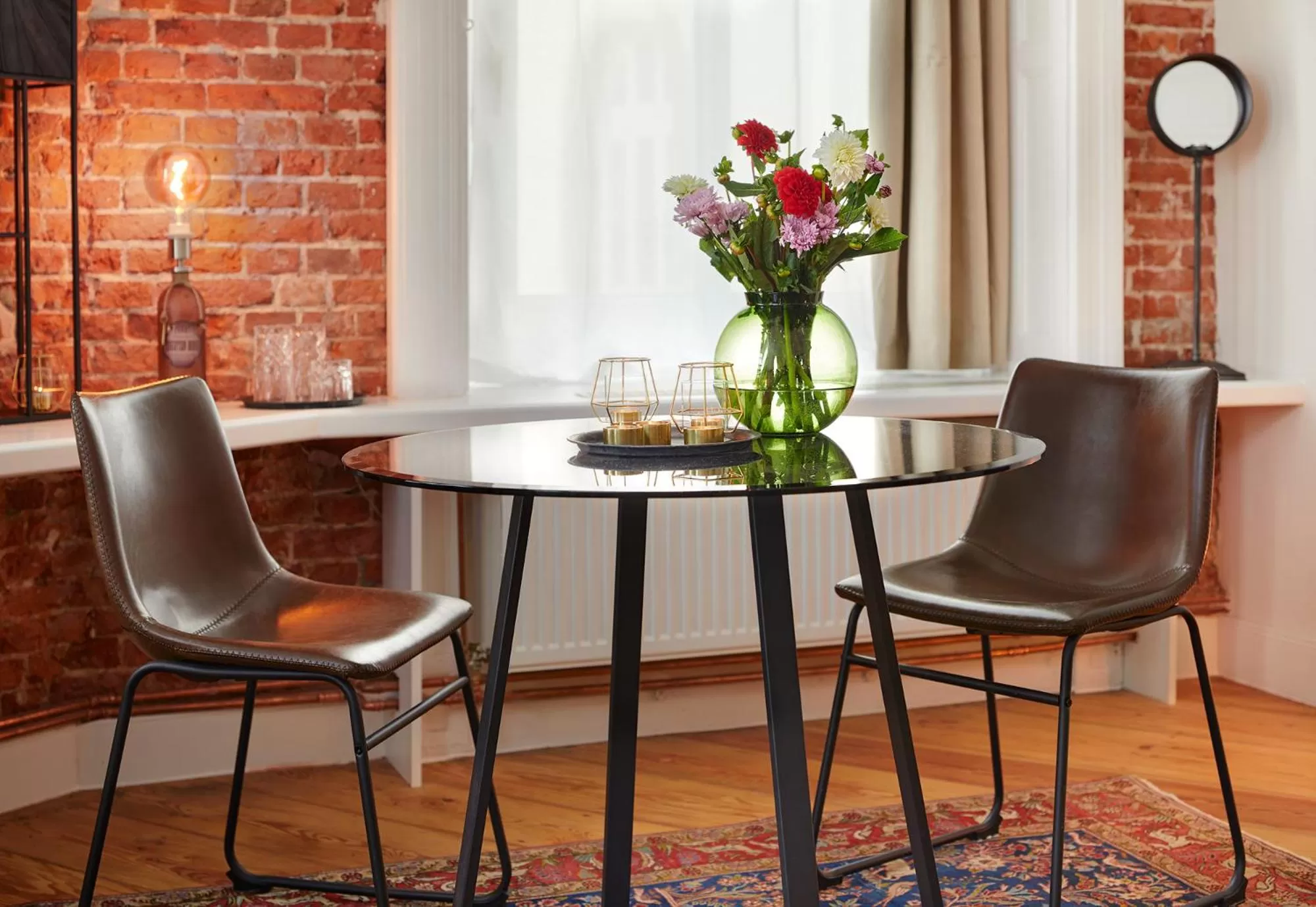 Seating area in Aparthotel alsterSuite