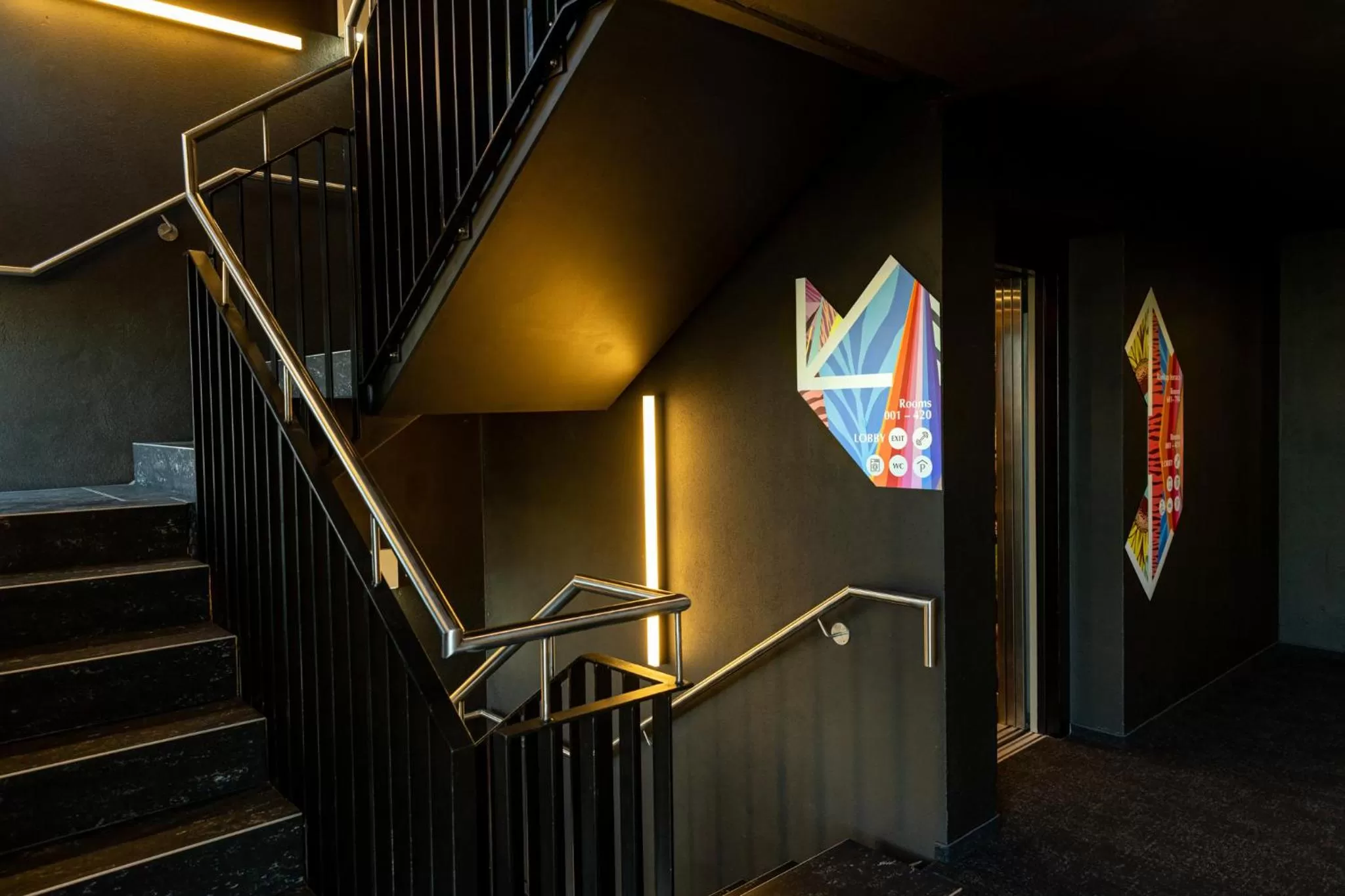 Lobby or reception in Rioca Munich Posto 3