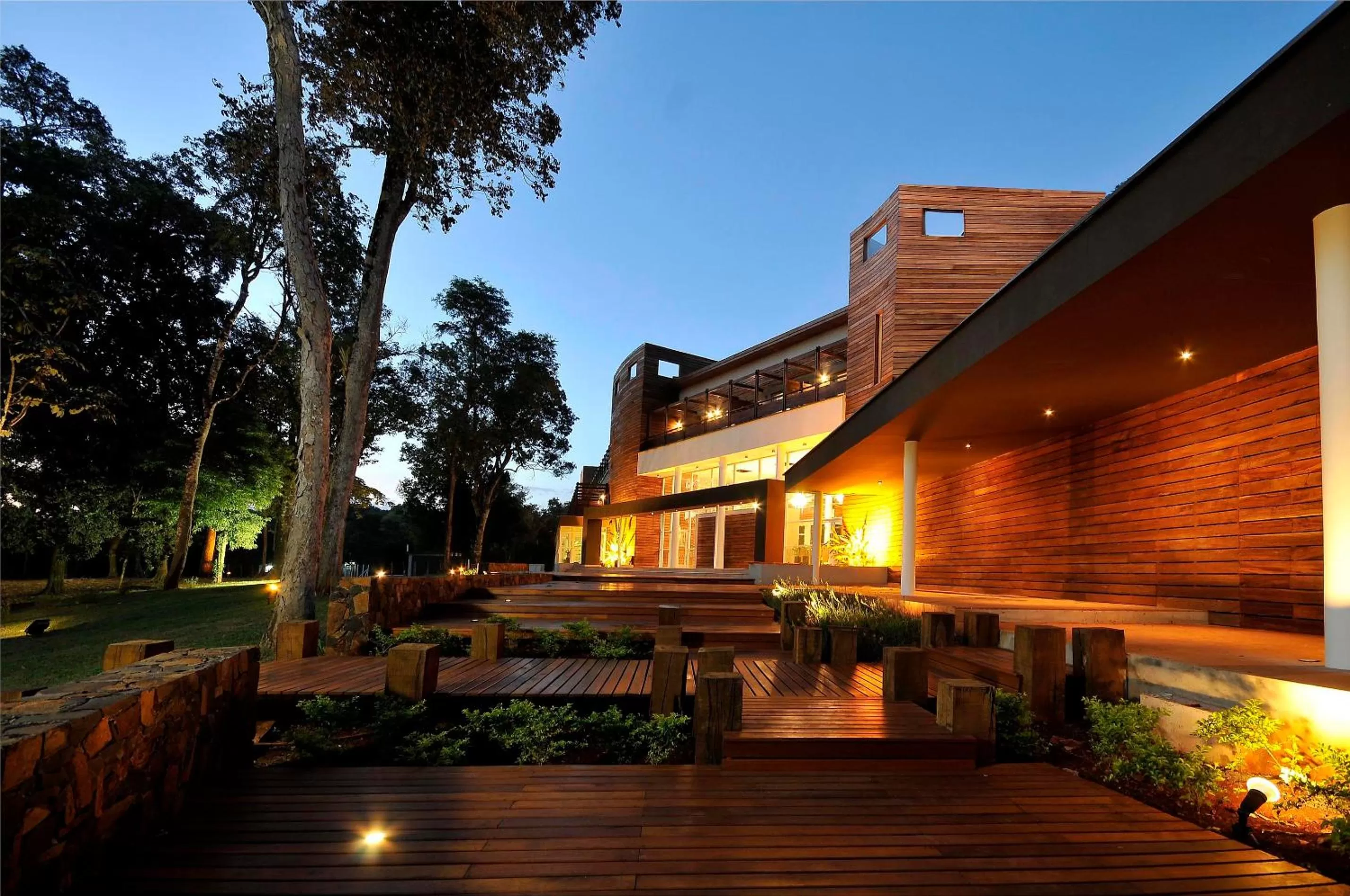 Garden in Gran Hotel Tourbillon & Lodge