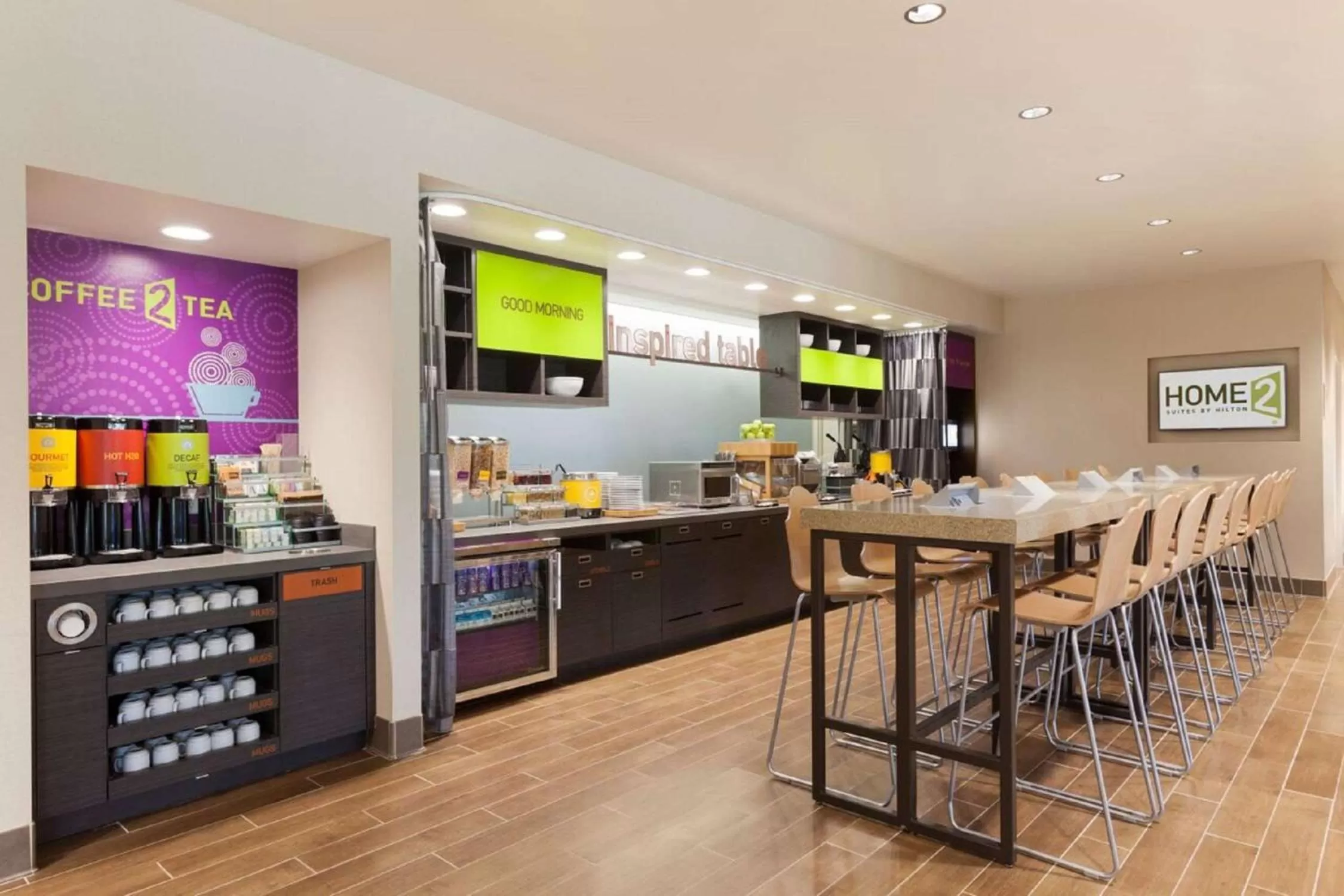 Dining area in Home2 Suites by Hilton Albany Airport/Wolf Rd