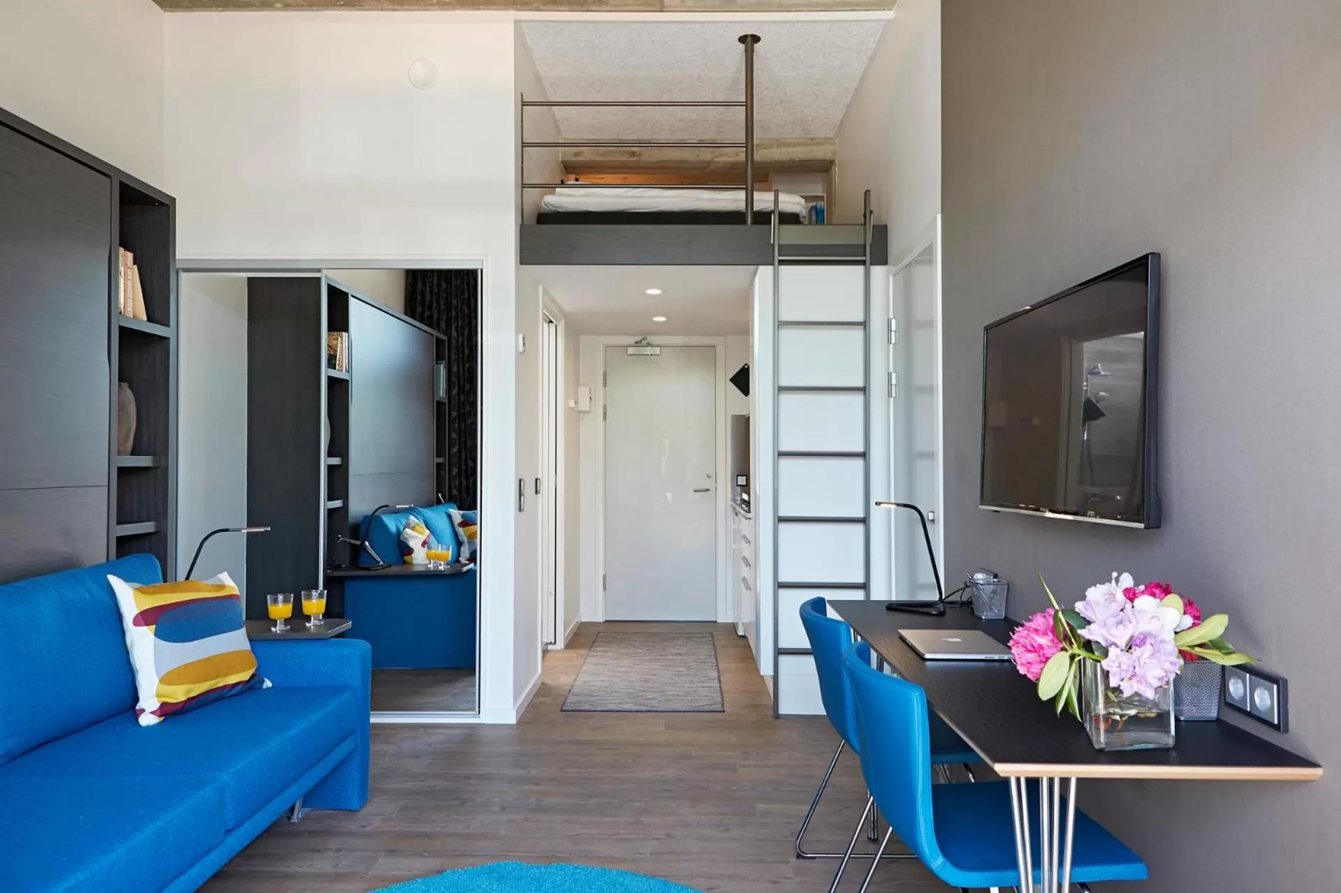 TV and multimedia in Living Suites