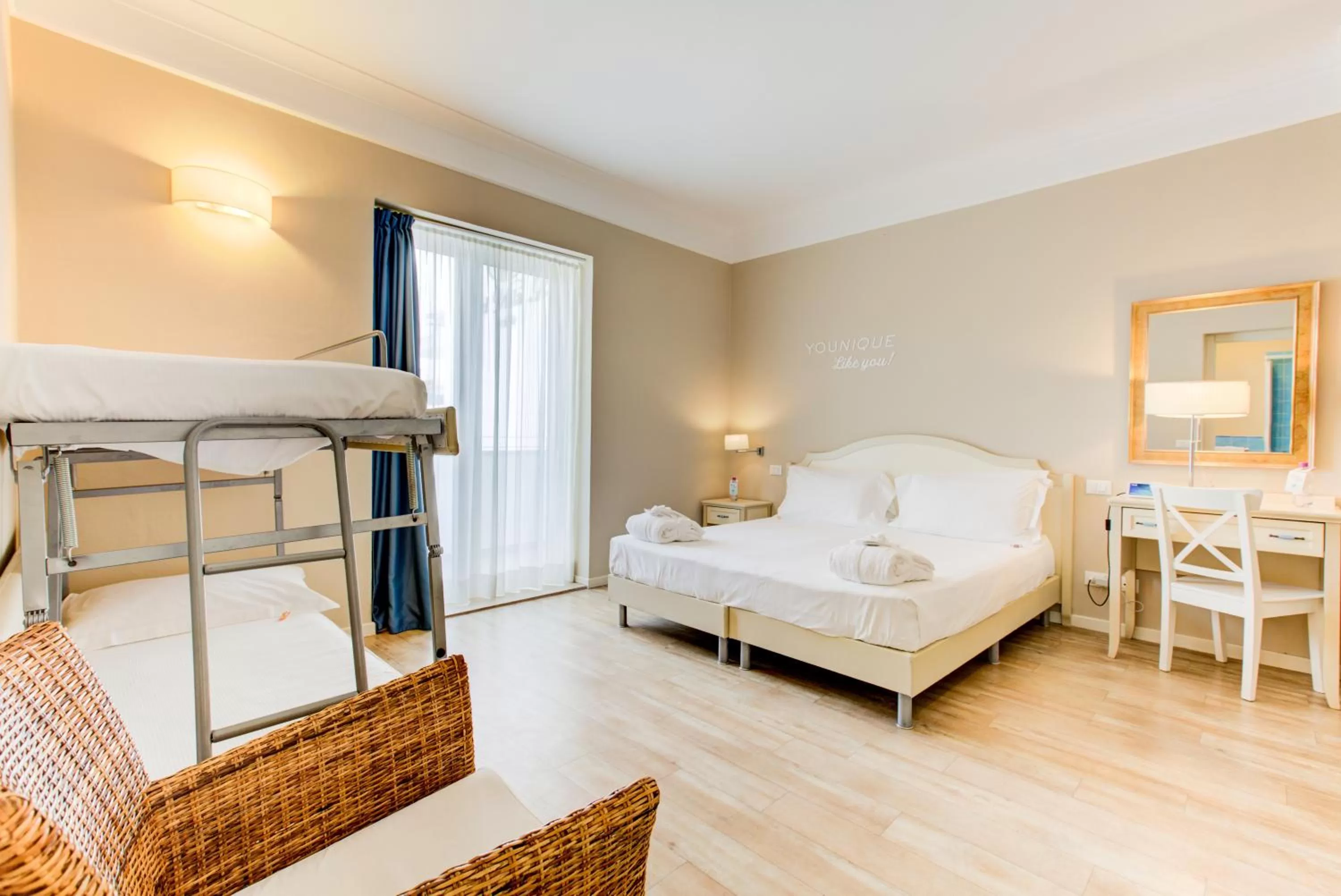 Bedroom, Bed in BeYou Hotel Villa Rosa