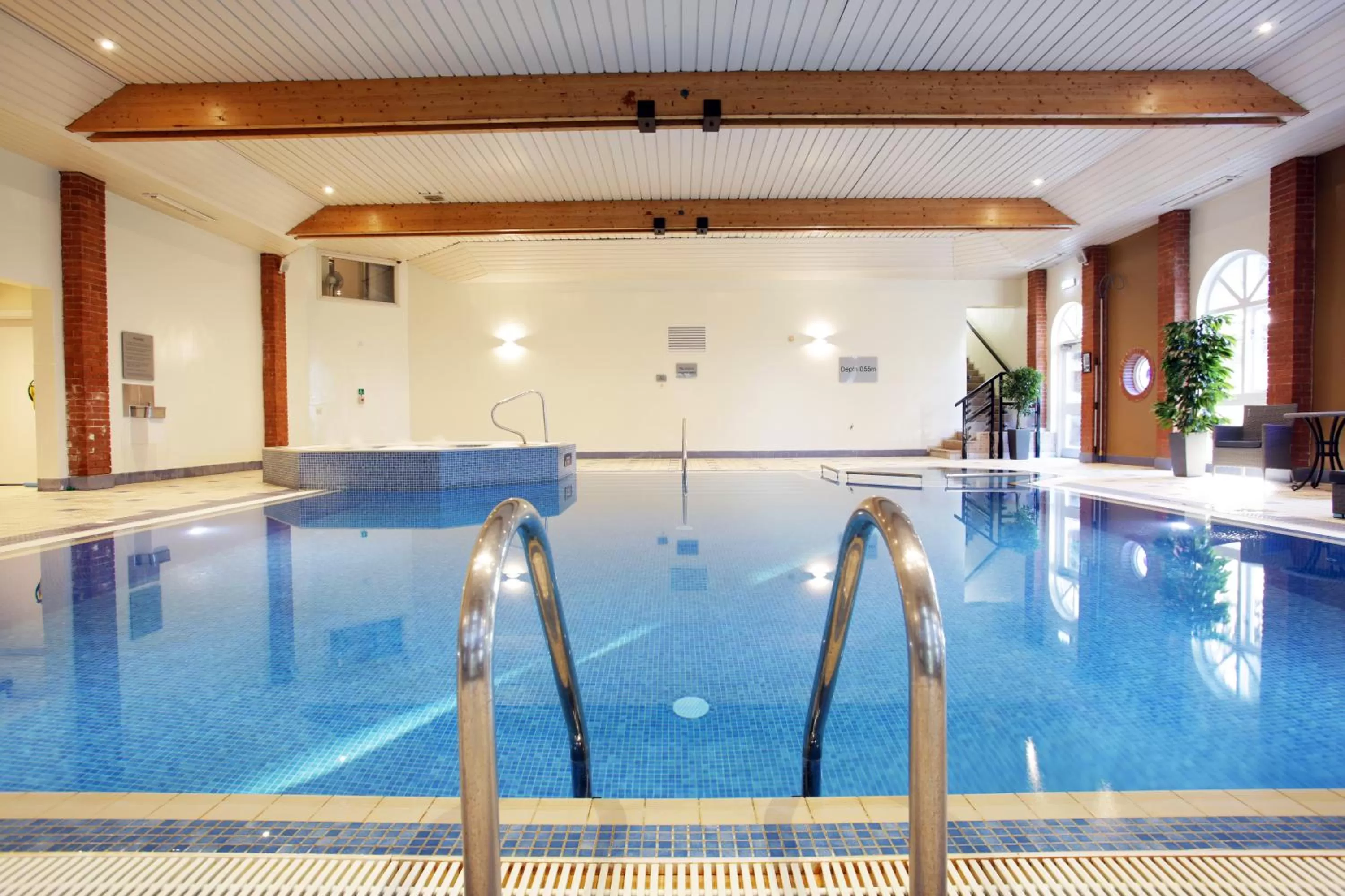 Swimming pool in Hogs Back Hotel & Spa Nr Farnham