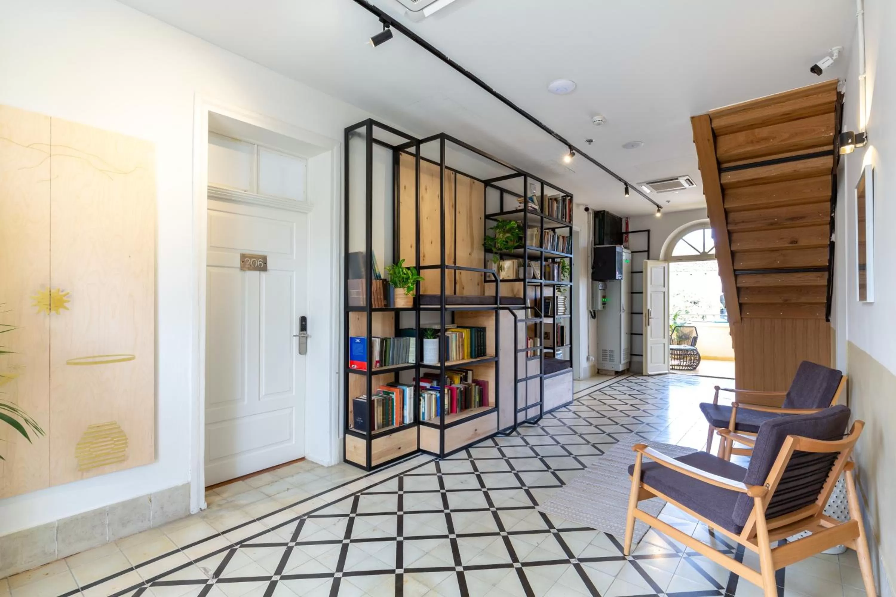 Decorative detail in Selina Neve Tzedek Tel Aviv