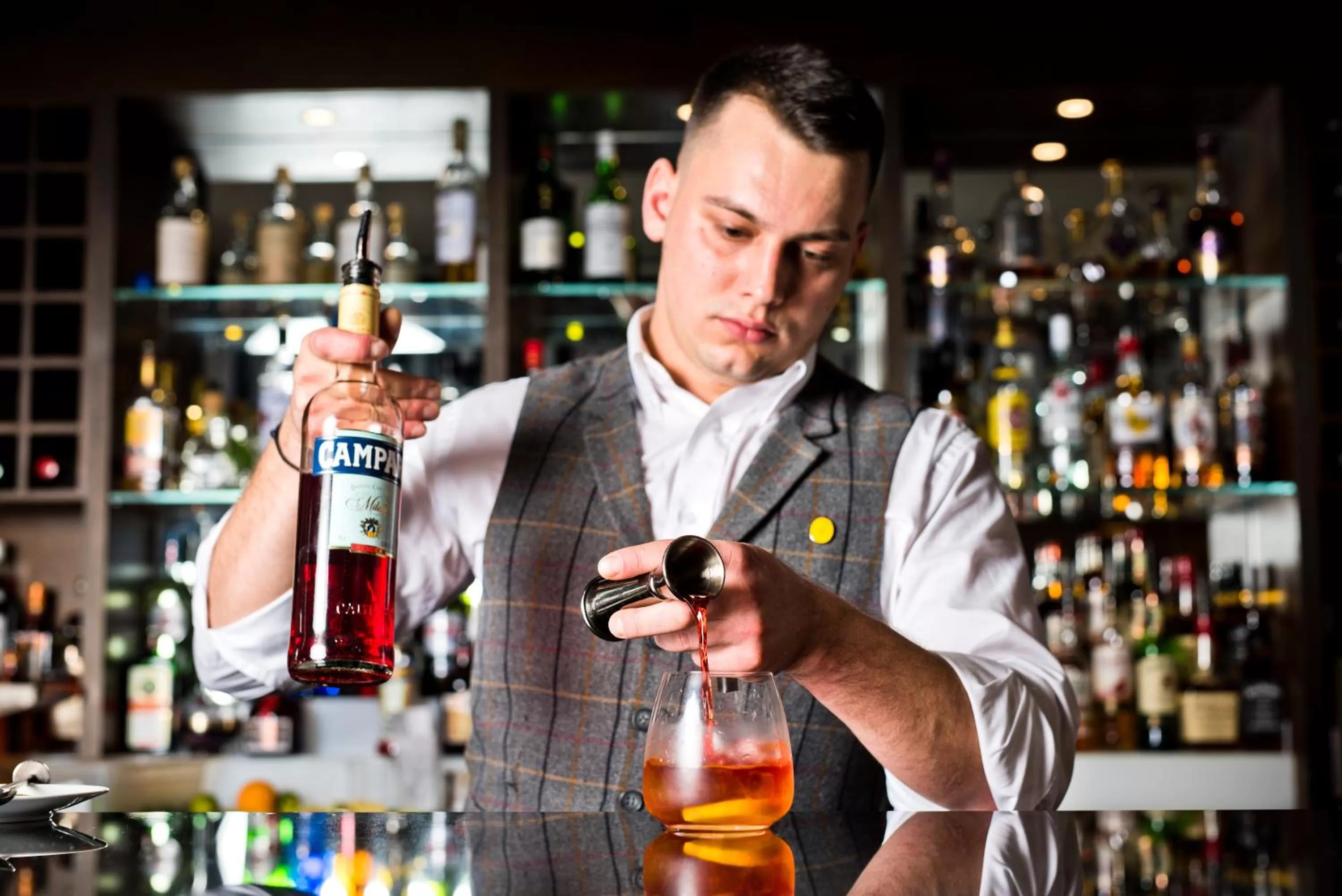 Photo of the whole room in voco Oxford Spires by IHG