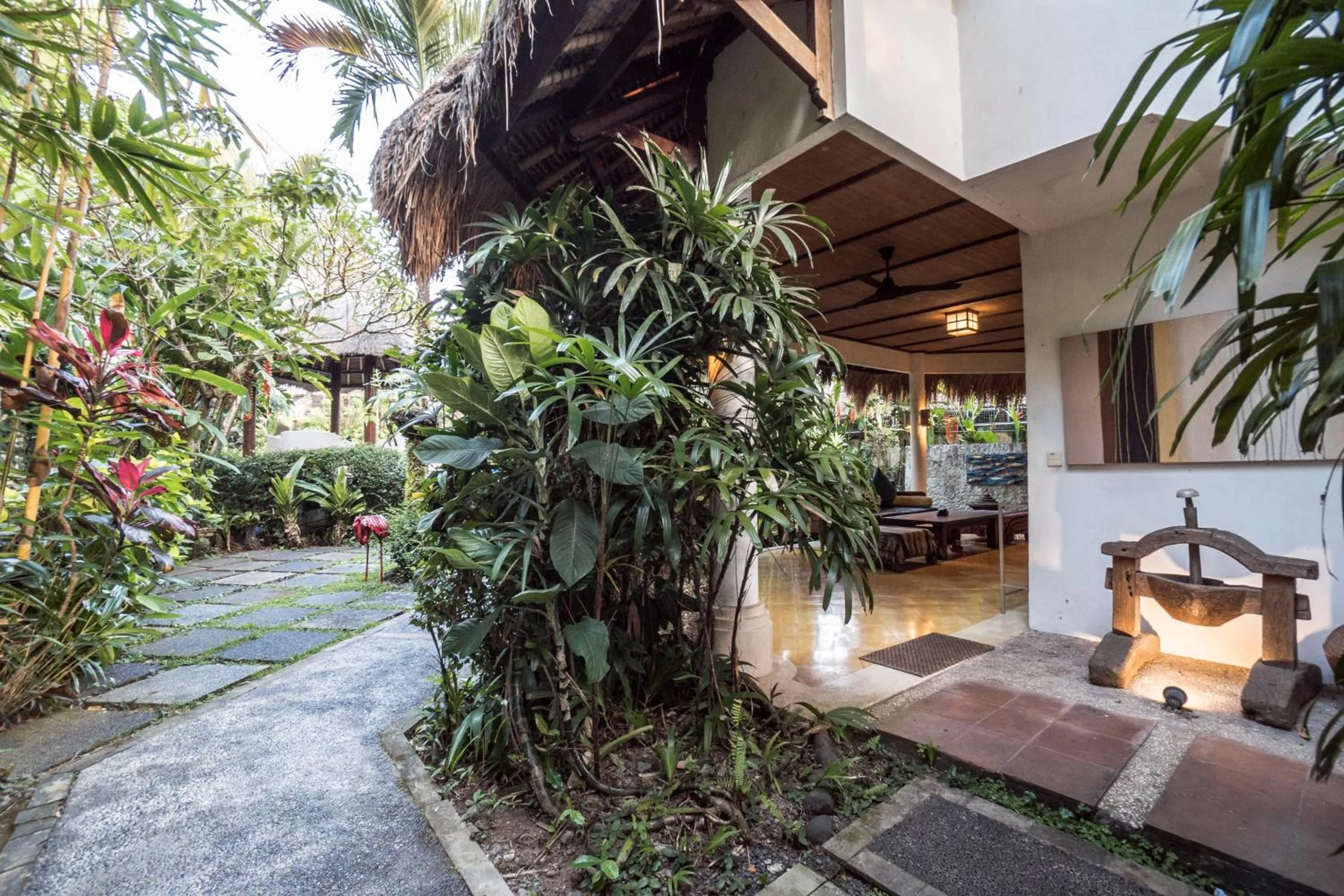 Garden in Gajah Biru Bungalows
