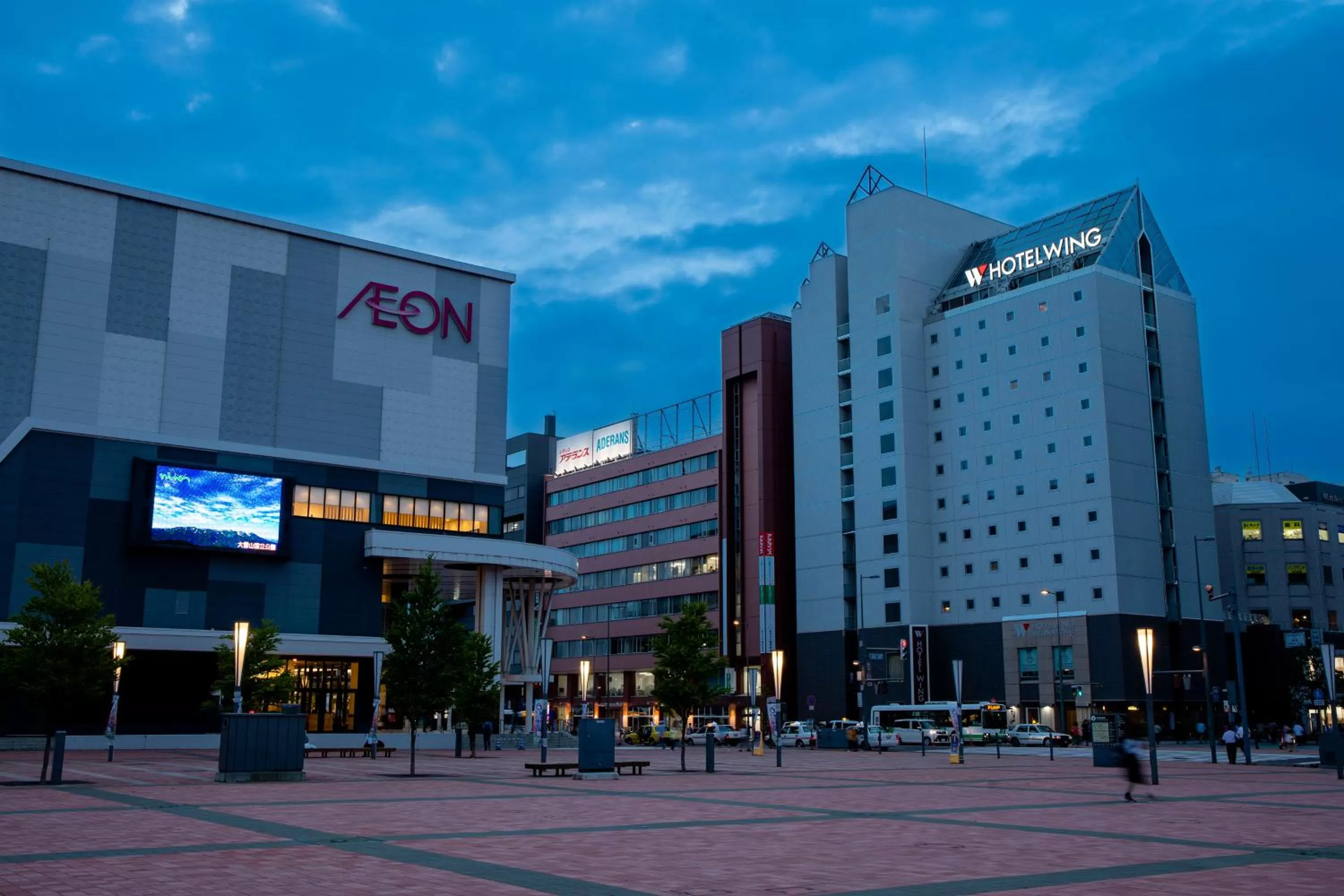 Property building in Hotel Wing International Asahikawa Ekimae