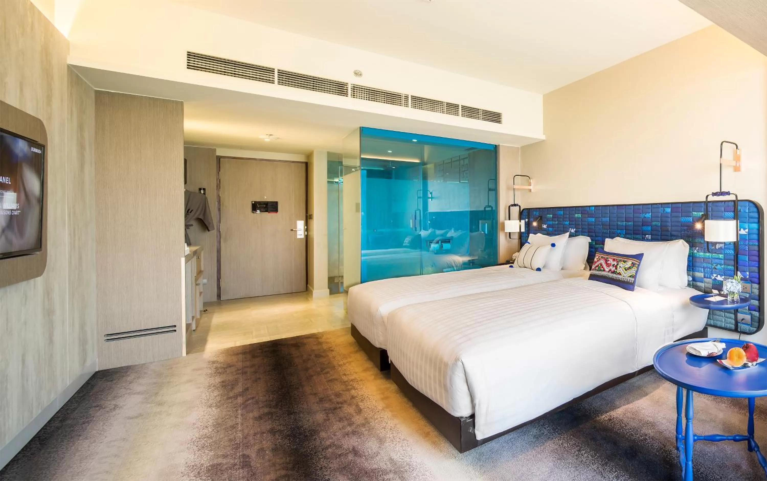 Bathroom, Bed in U Nimman Chiang Mai