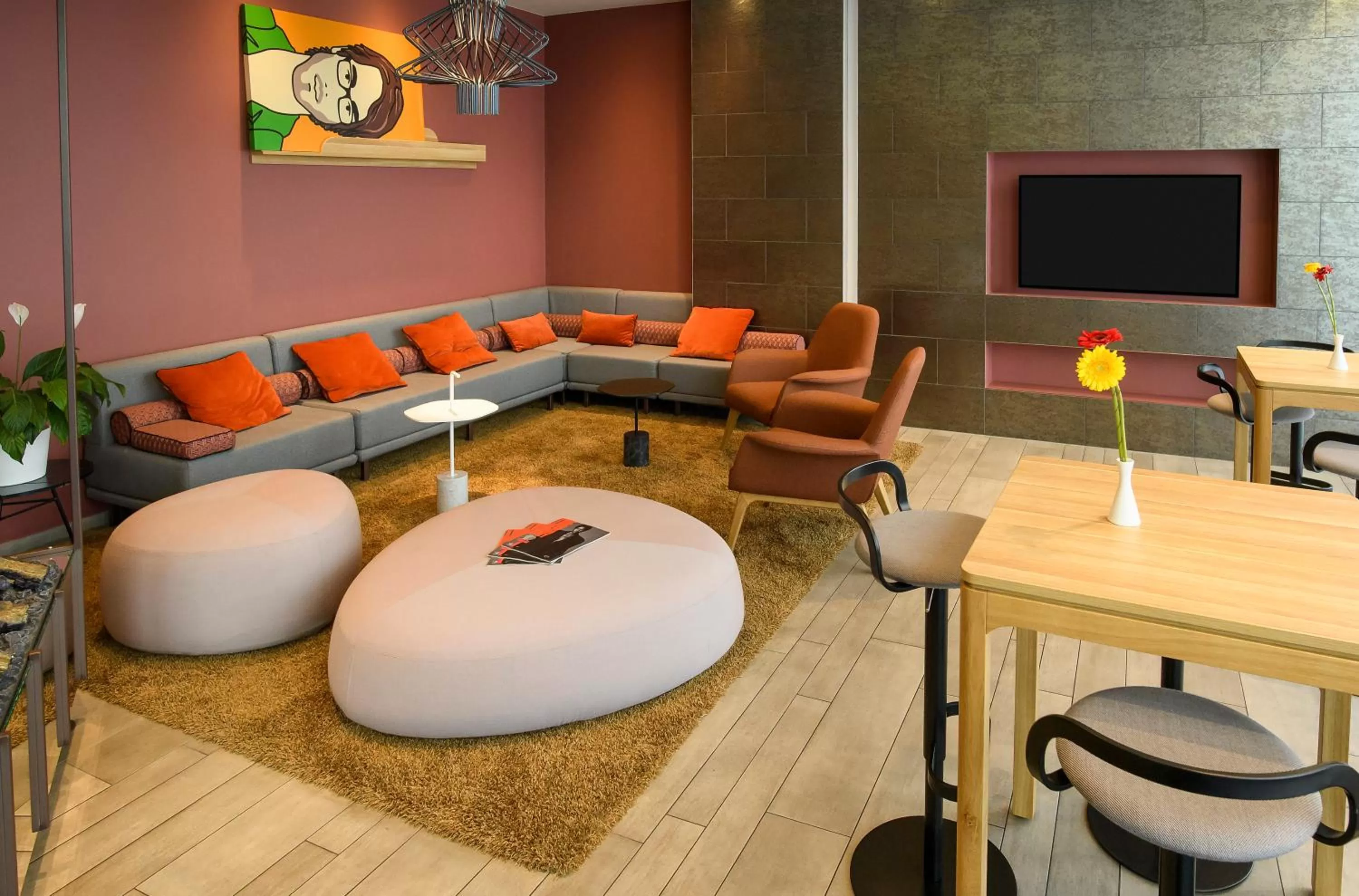 Seating area in Aparthotel Adagio Muenchen City