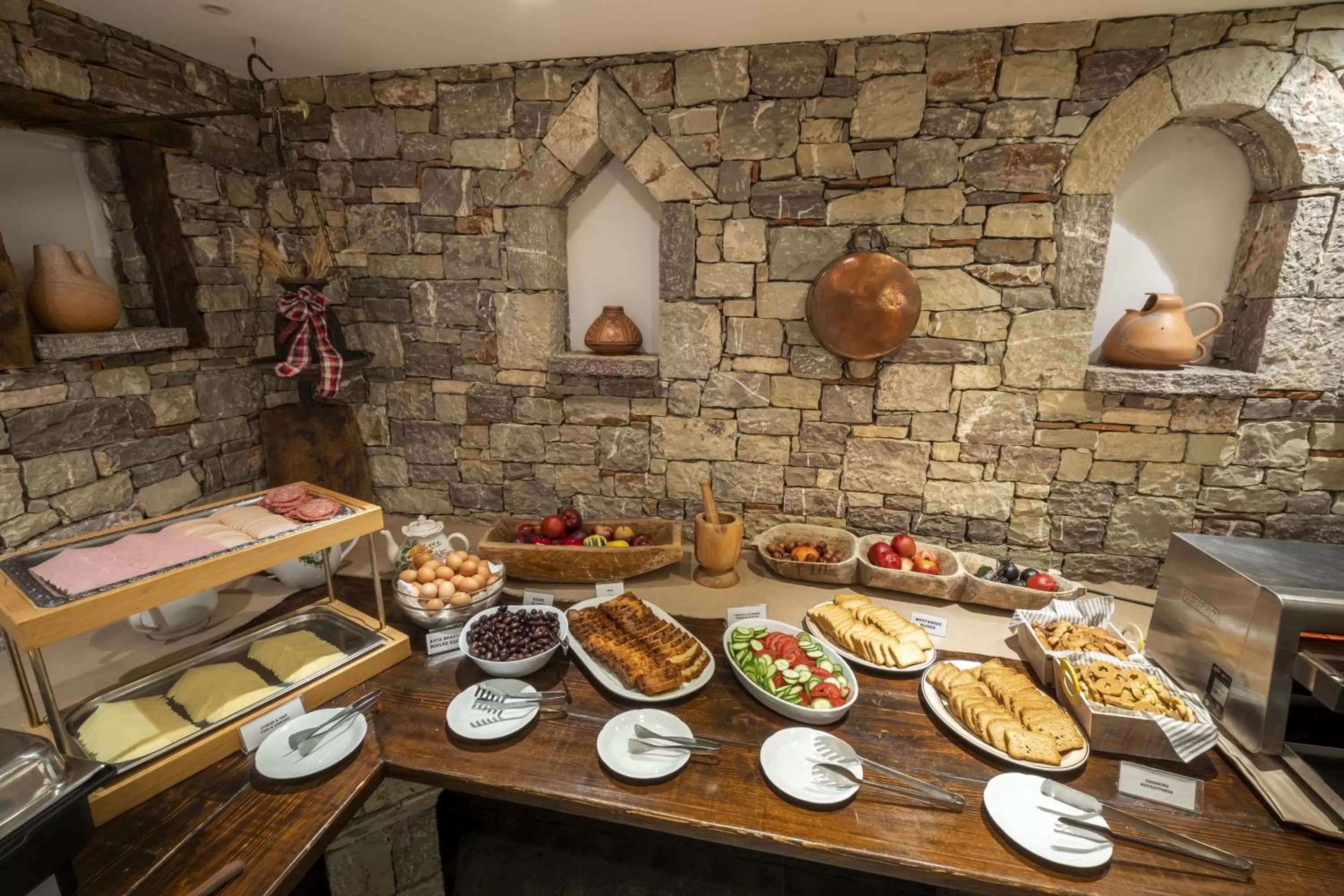 Breakfast in Anemolia Mountain Resort