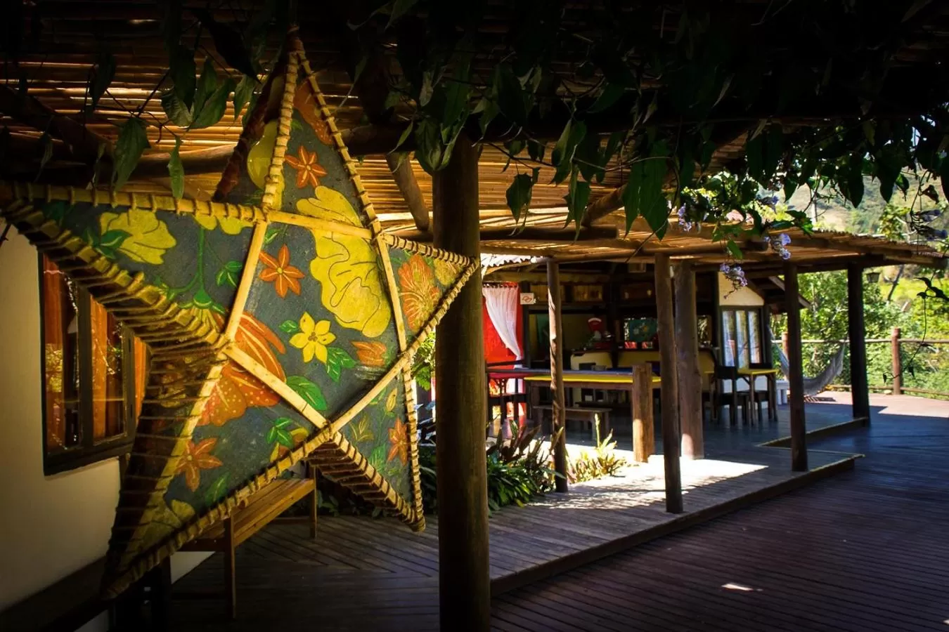 Restaurant/places to eat in Pousada Vila Santa Barbara