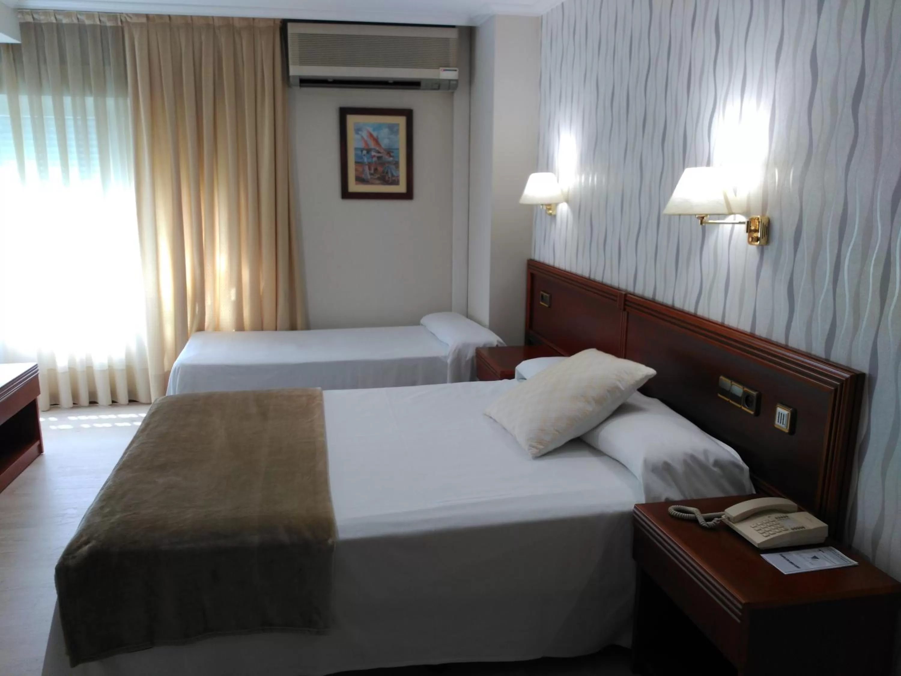 Bed in Hotel Villa de Marin