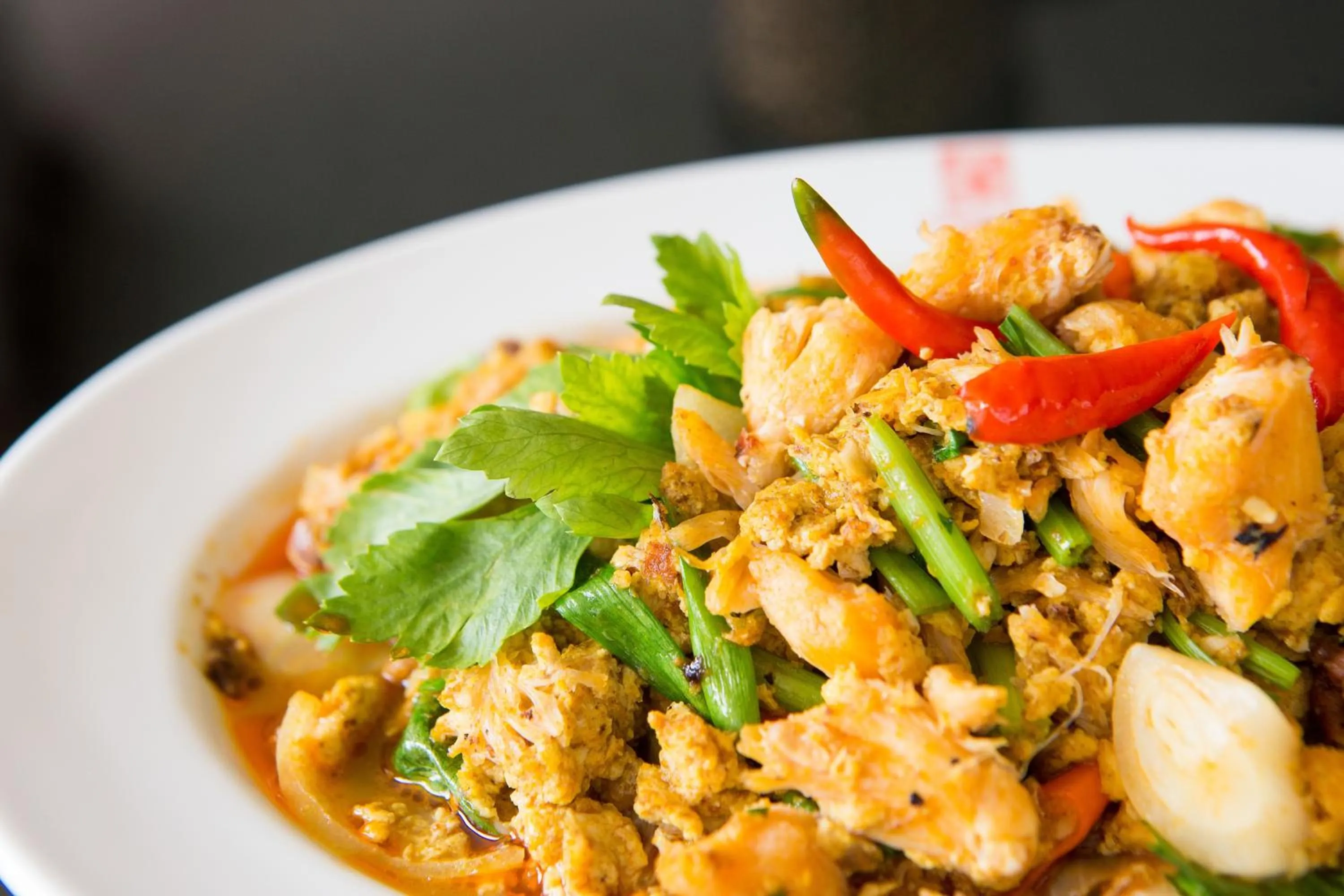 Food close-up in Phayao Gateway Hotel