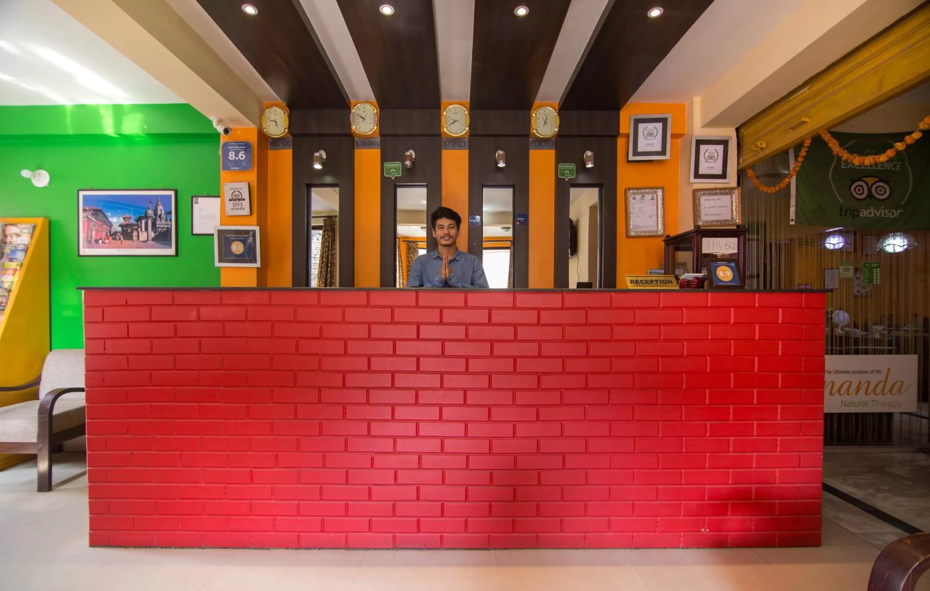 Staff, Lobby/Reception in Hotel Family Home