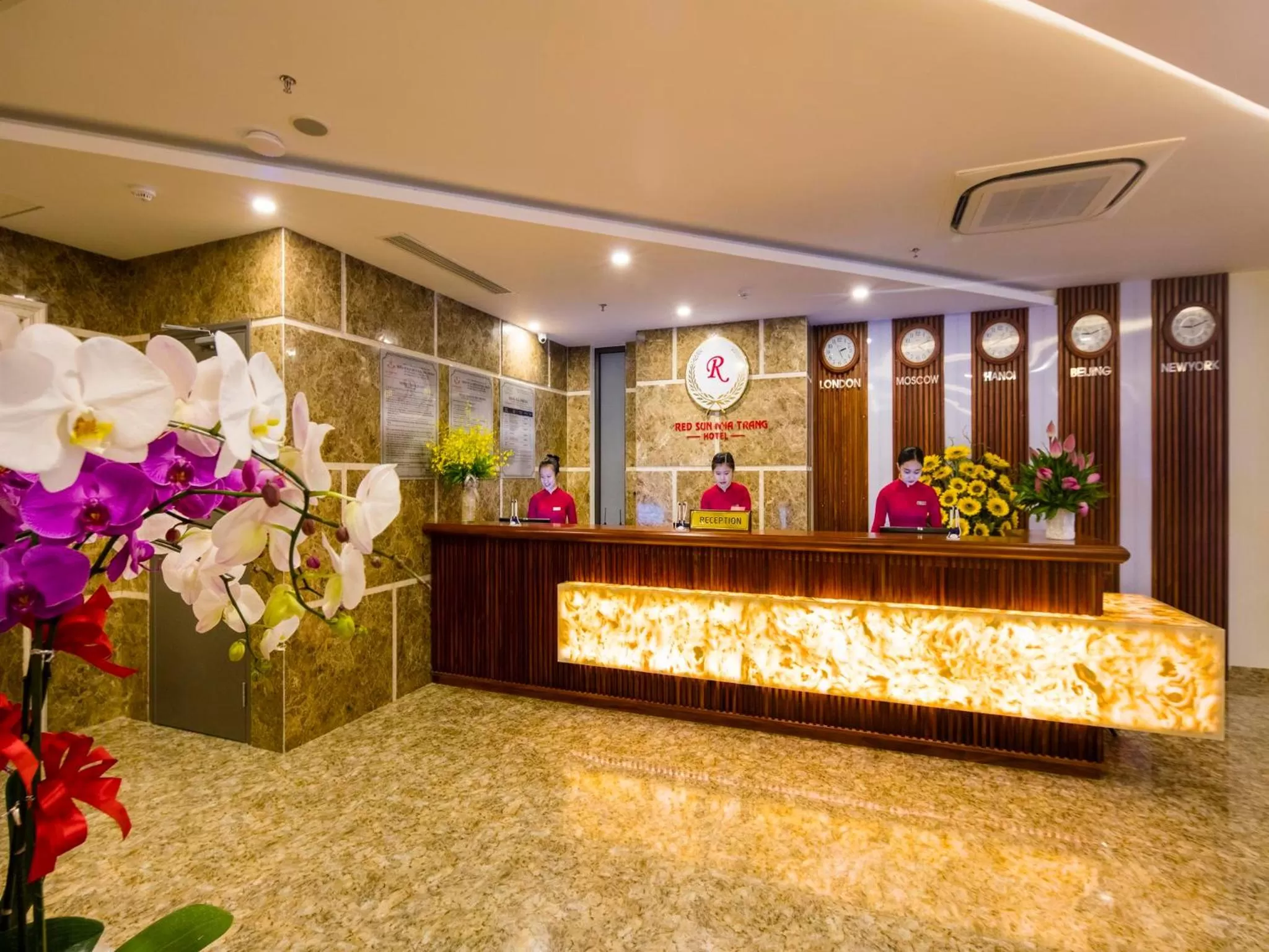 Property building in Red Sun Nha Trang Hotel