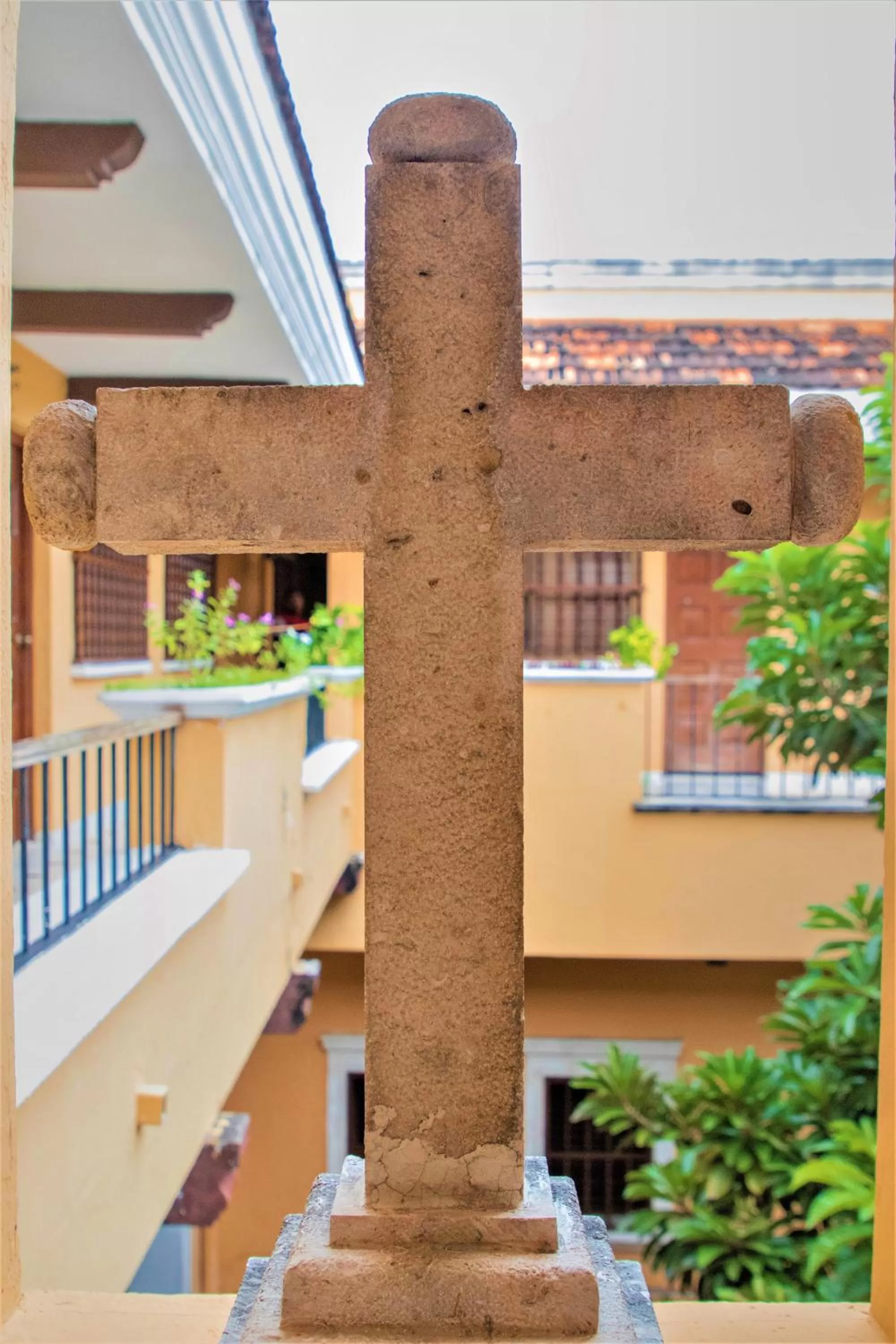 Decorative detail in Hotel Caribe Merida Yucatan