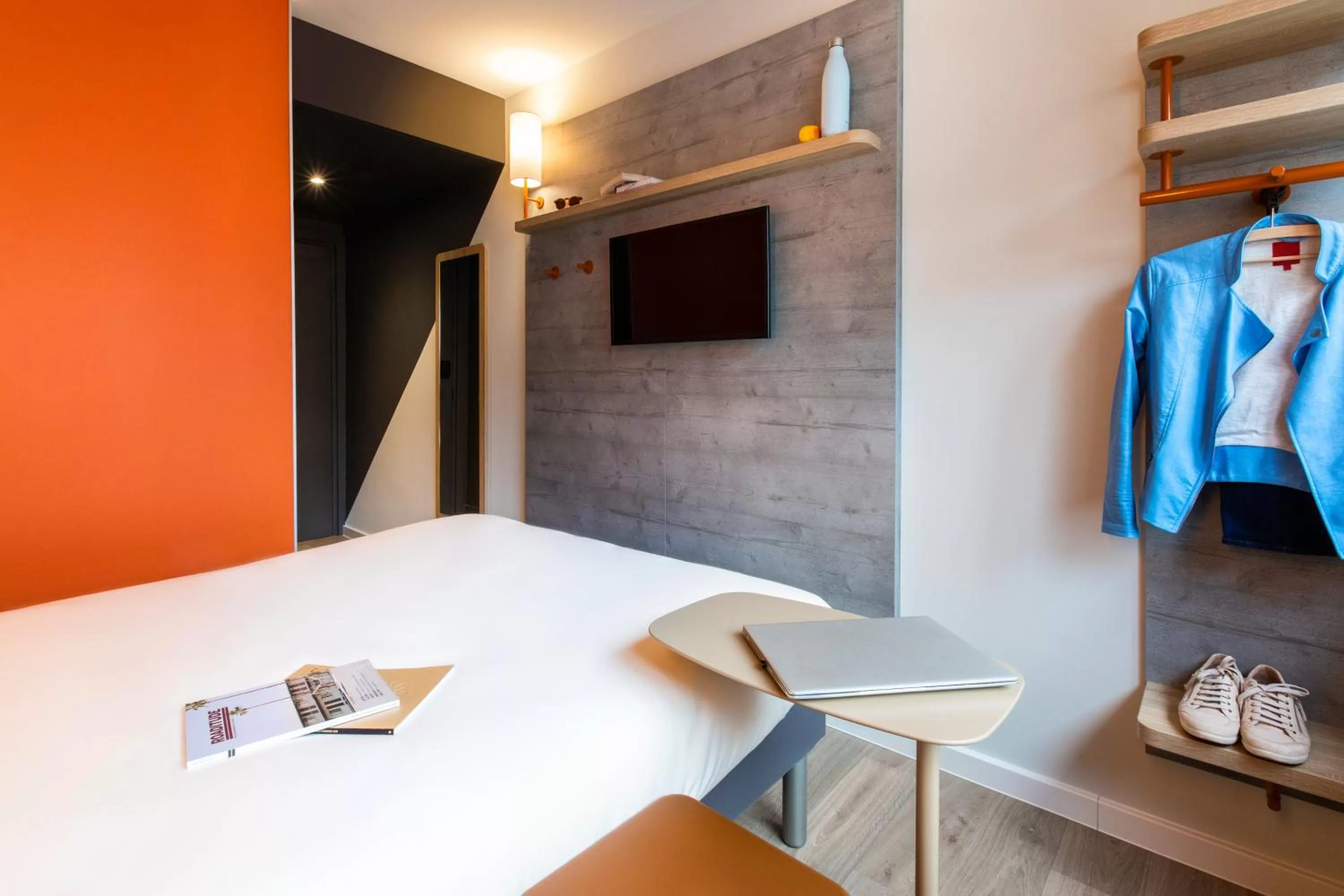 Bed in Ibis Budget Strasbourg Centre Republique