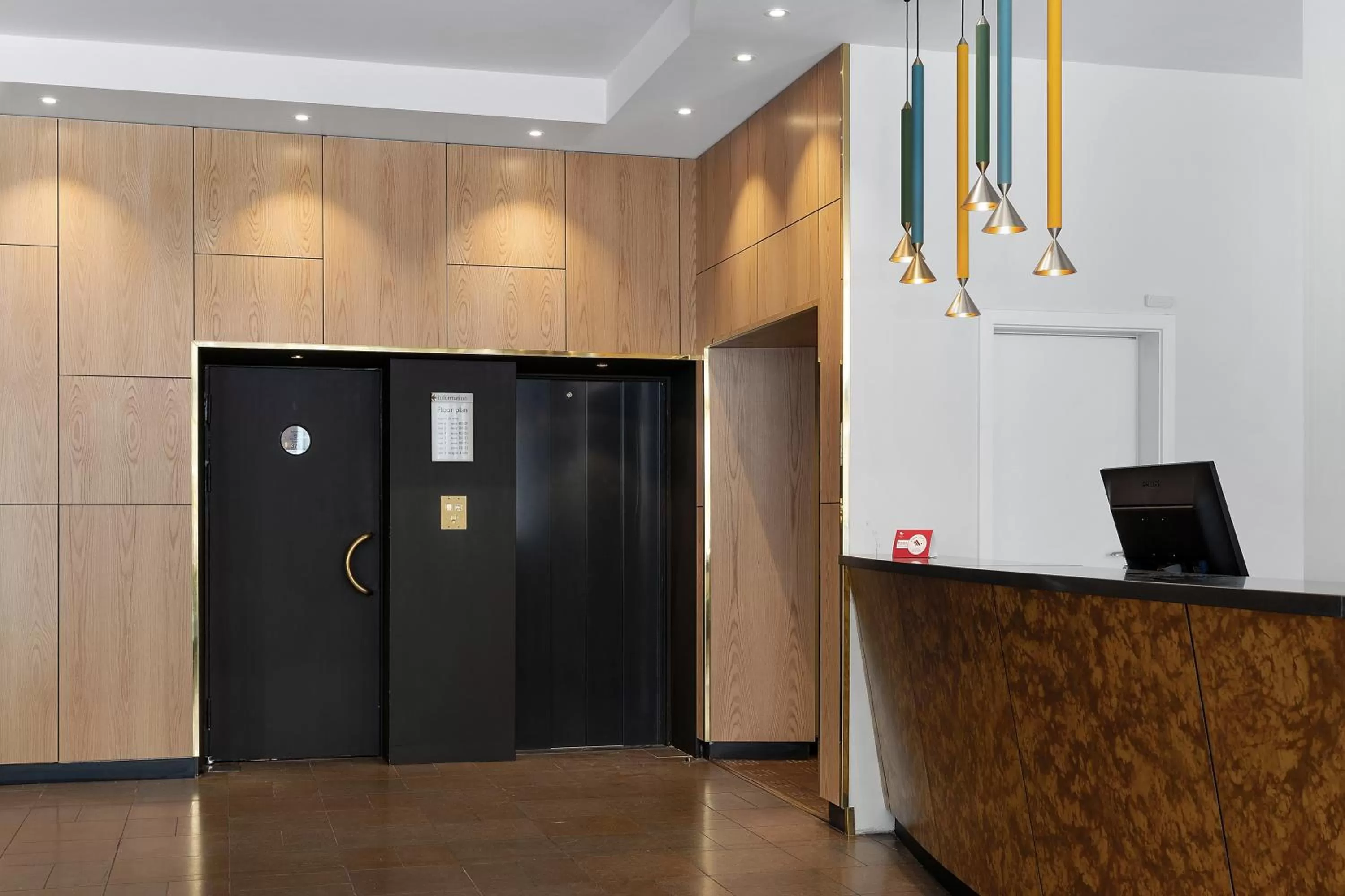 Lobby or reception in ProfilHotels Richmond