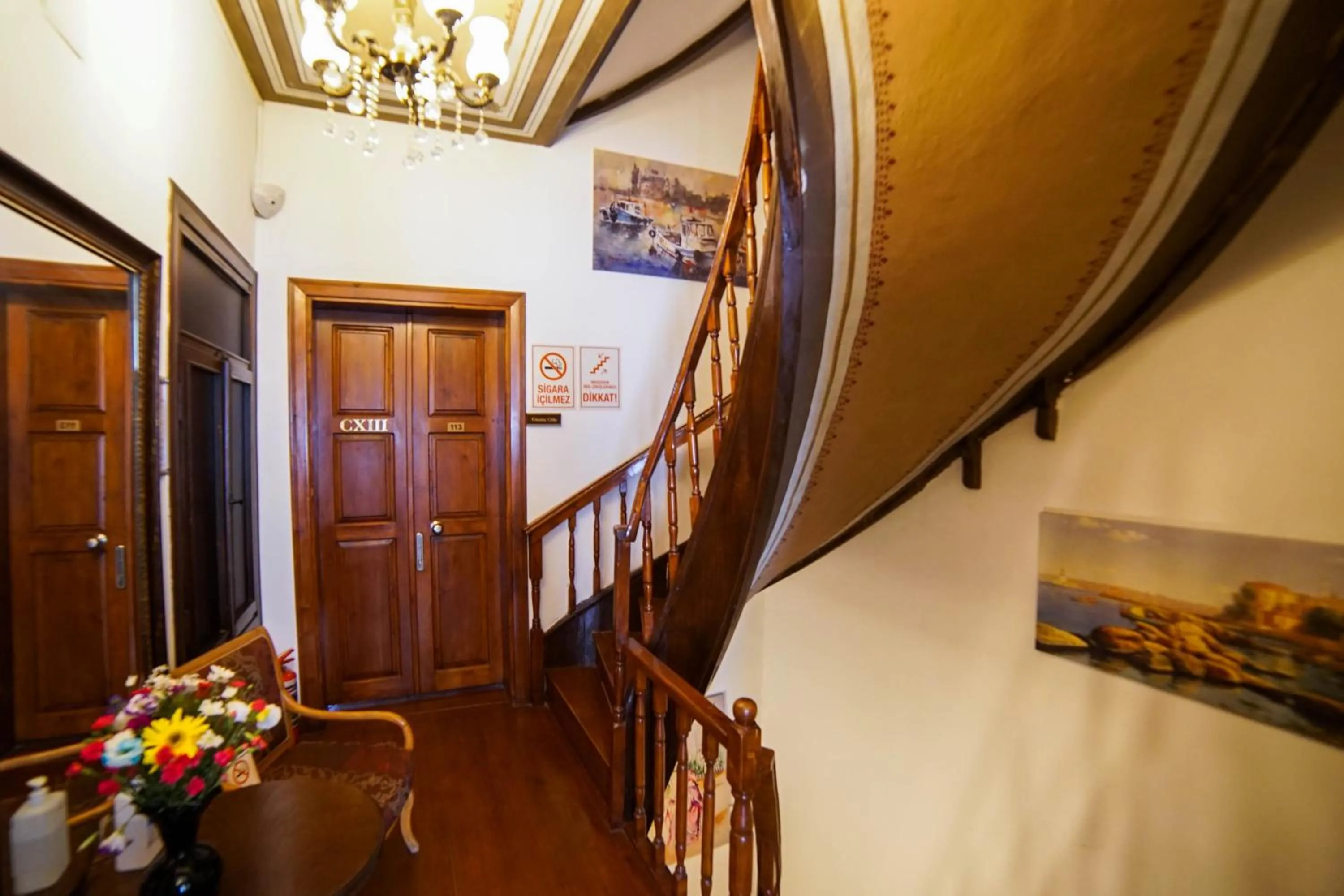 Floor plan in Sarnıç Butik Otel