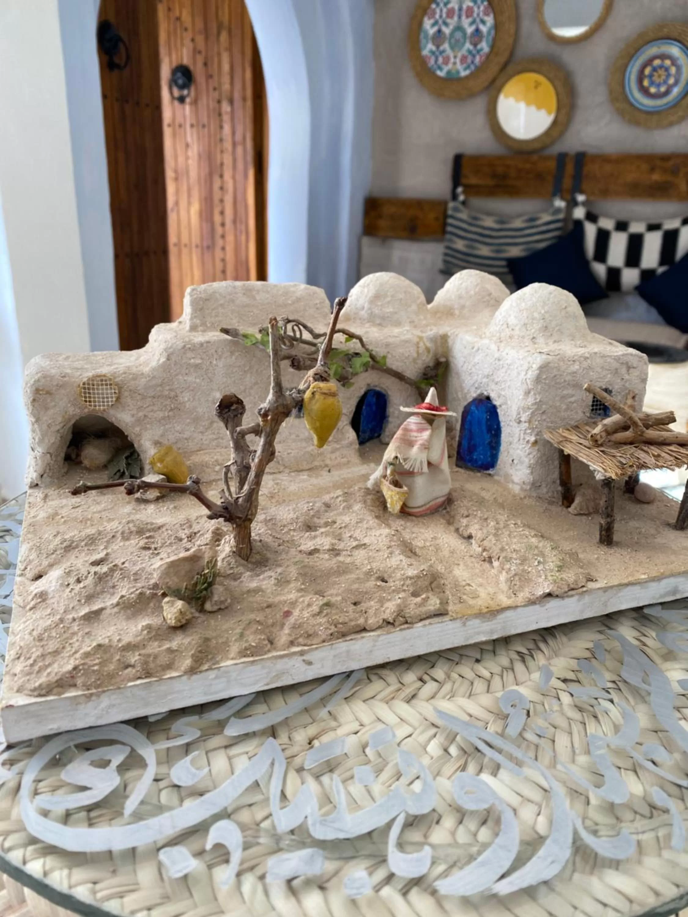 Decorative detail in Hôtel Djerba Authentique - Au centre de Midoun