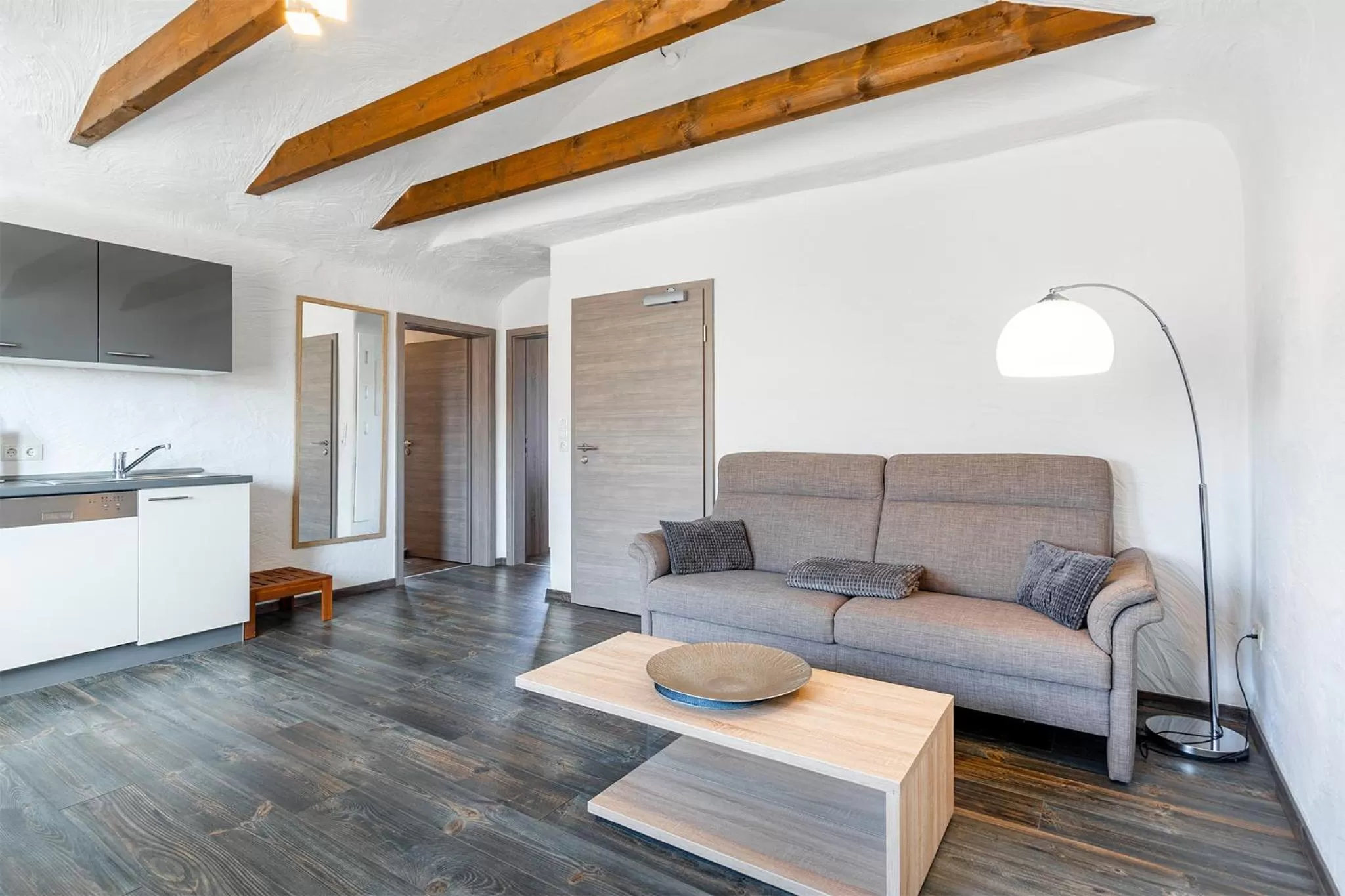 Kitchen or kitchenette, Seating Area in Villa Moorstern