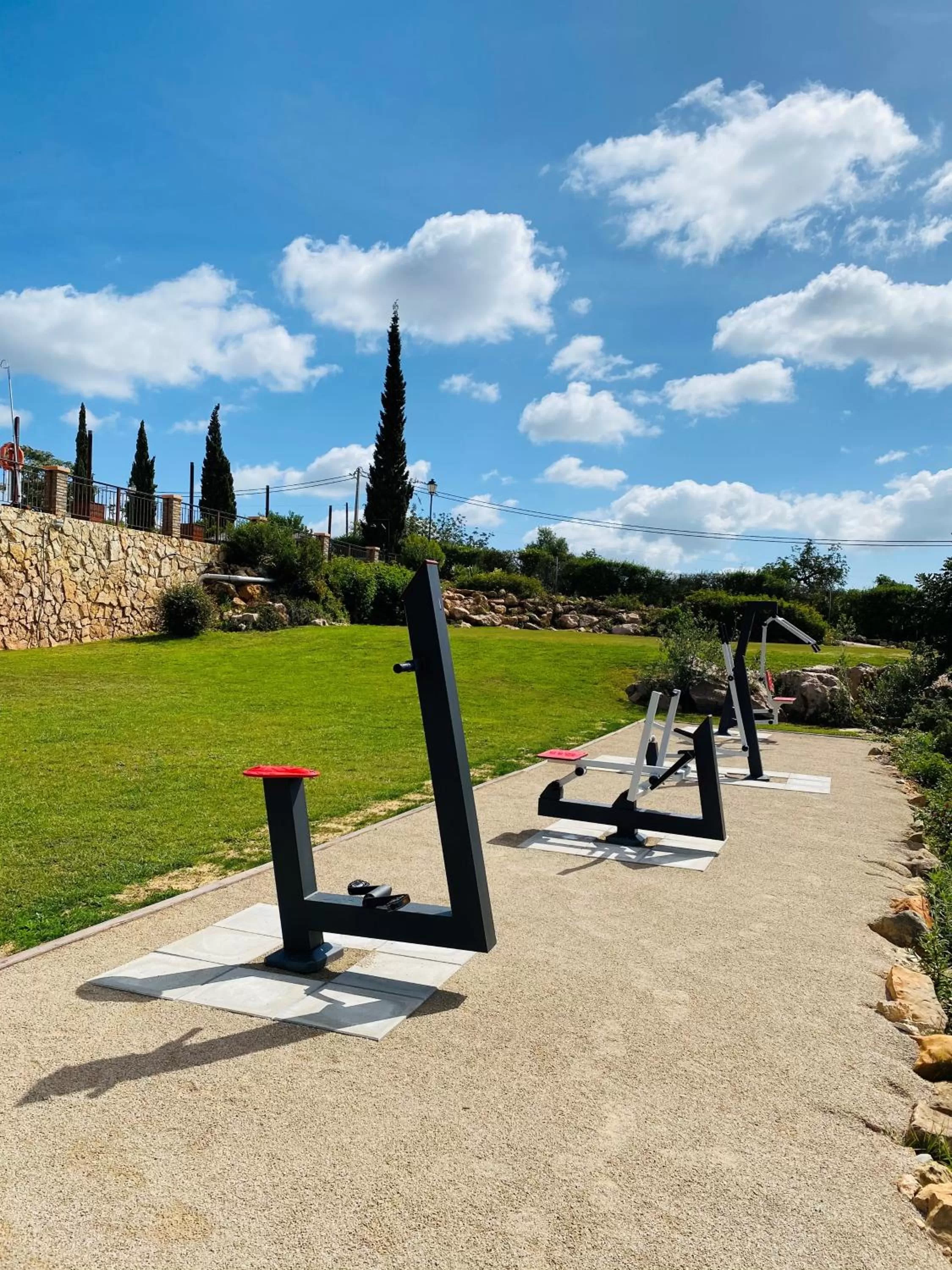 Fitness centre/facilities in Quinta dos Poetas Nature Hotel & Apartments