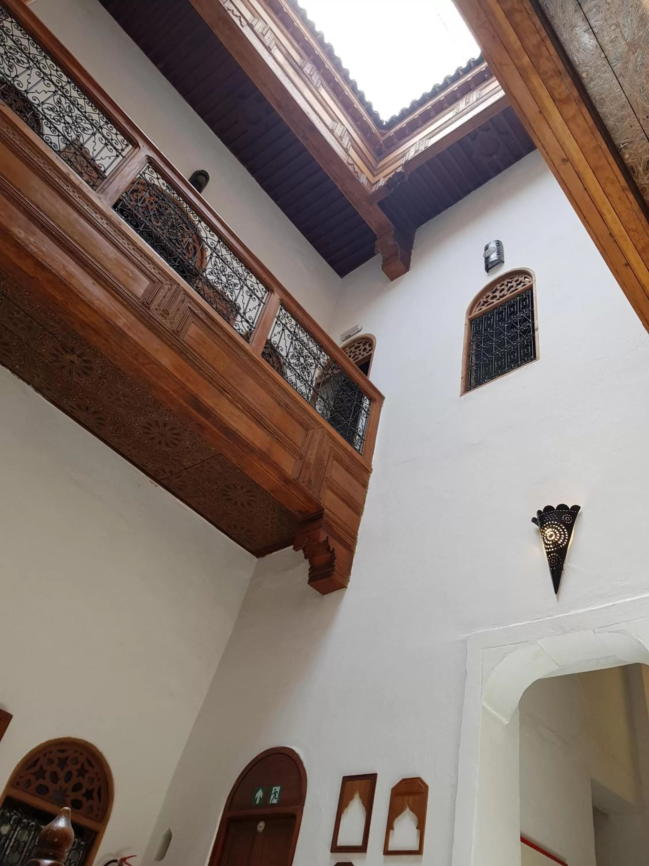 Lobby or reception in Riad Inspira