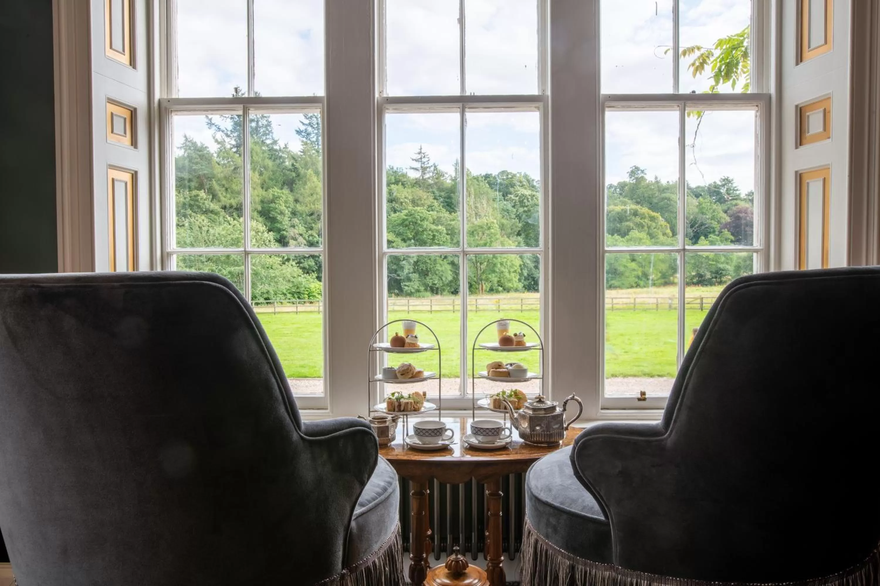 Dining area in Melville Castle Hotel