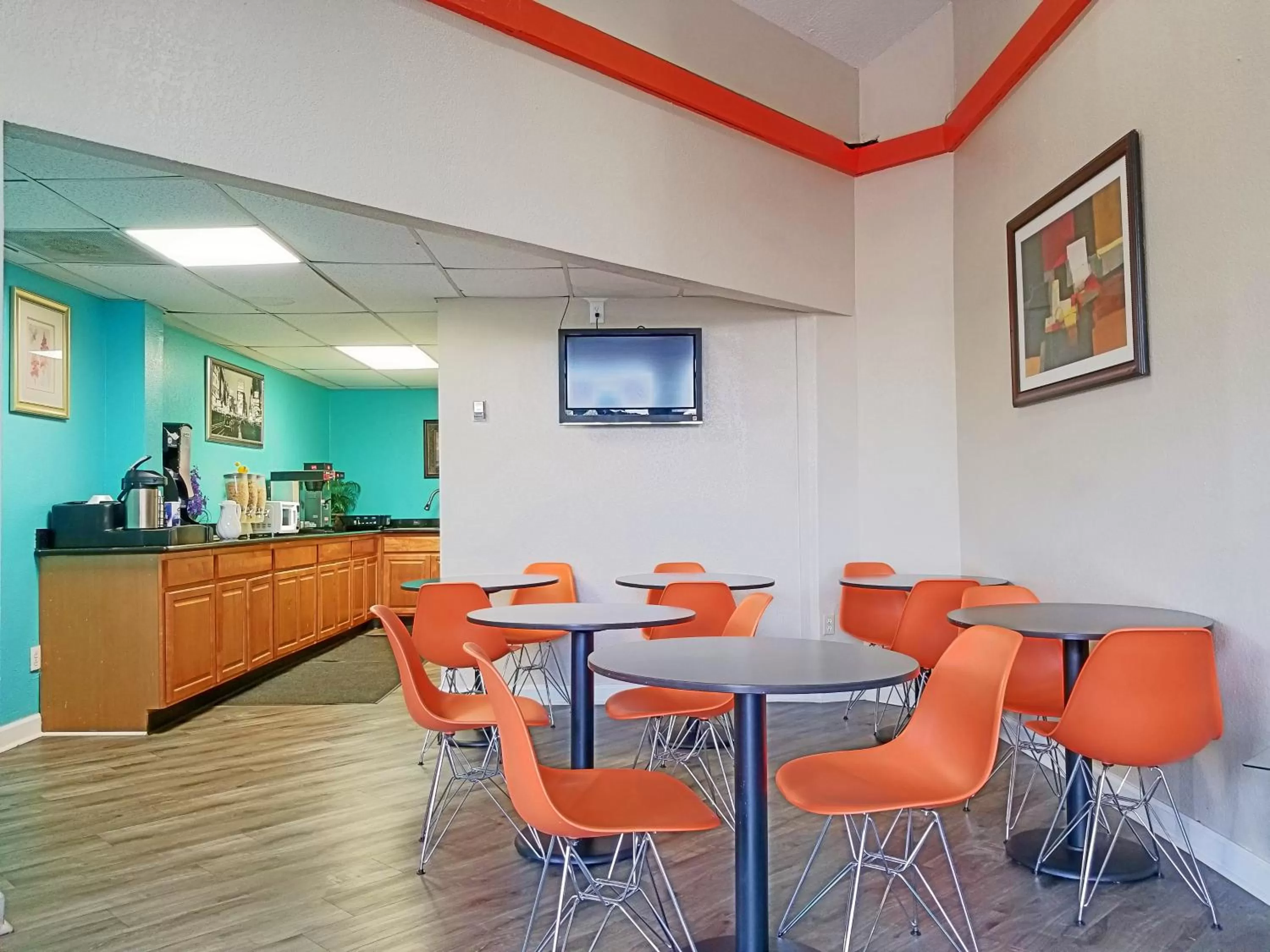 Lobby or reception in Howard Johnson by Wyndham Houston Hobby Airport